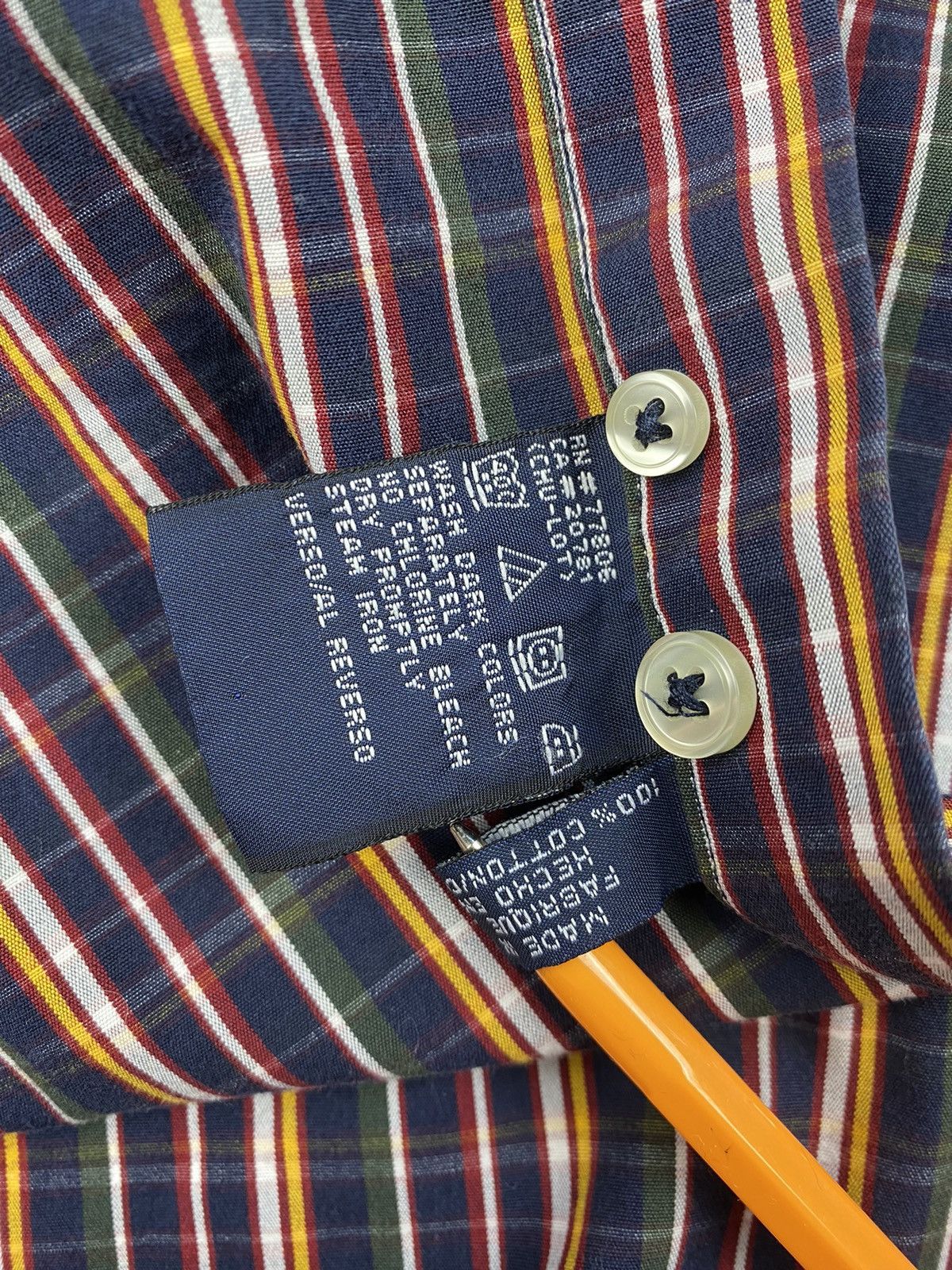 Tommy Hilfiger Mens Vintage Tommy Hilfiger Long Sleeve Botton Shirt Size M Size US M / EU 48-50 / 2 - 7 Thumbnail