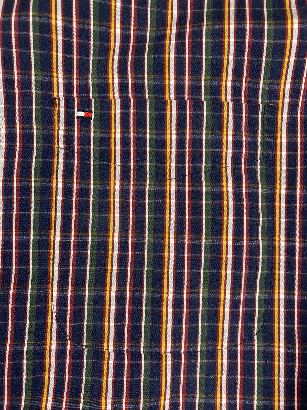 Tommy Hilfiger Mens Vintage Tommy Hilfiger Long Sleeve Botton Shirt Size M Size US M / EU 48-50 / 2 - 5 Thumbnail
