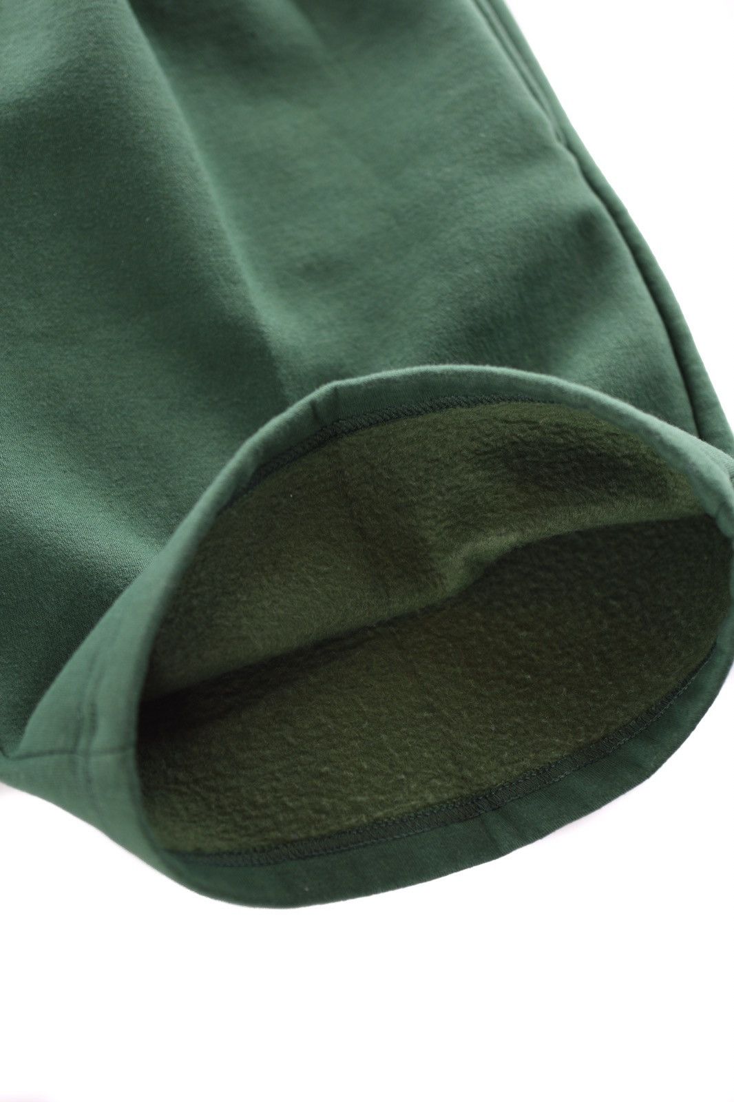 Vintage Fleece Sweat Shorts Forest Green XS Size US 26 / EU 42 - 7 Thumbnail