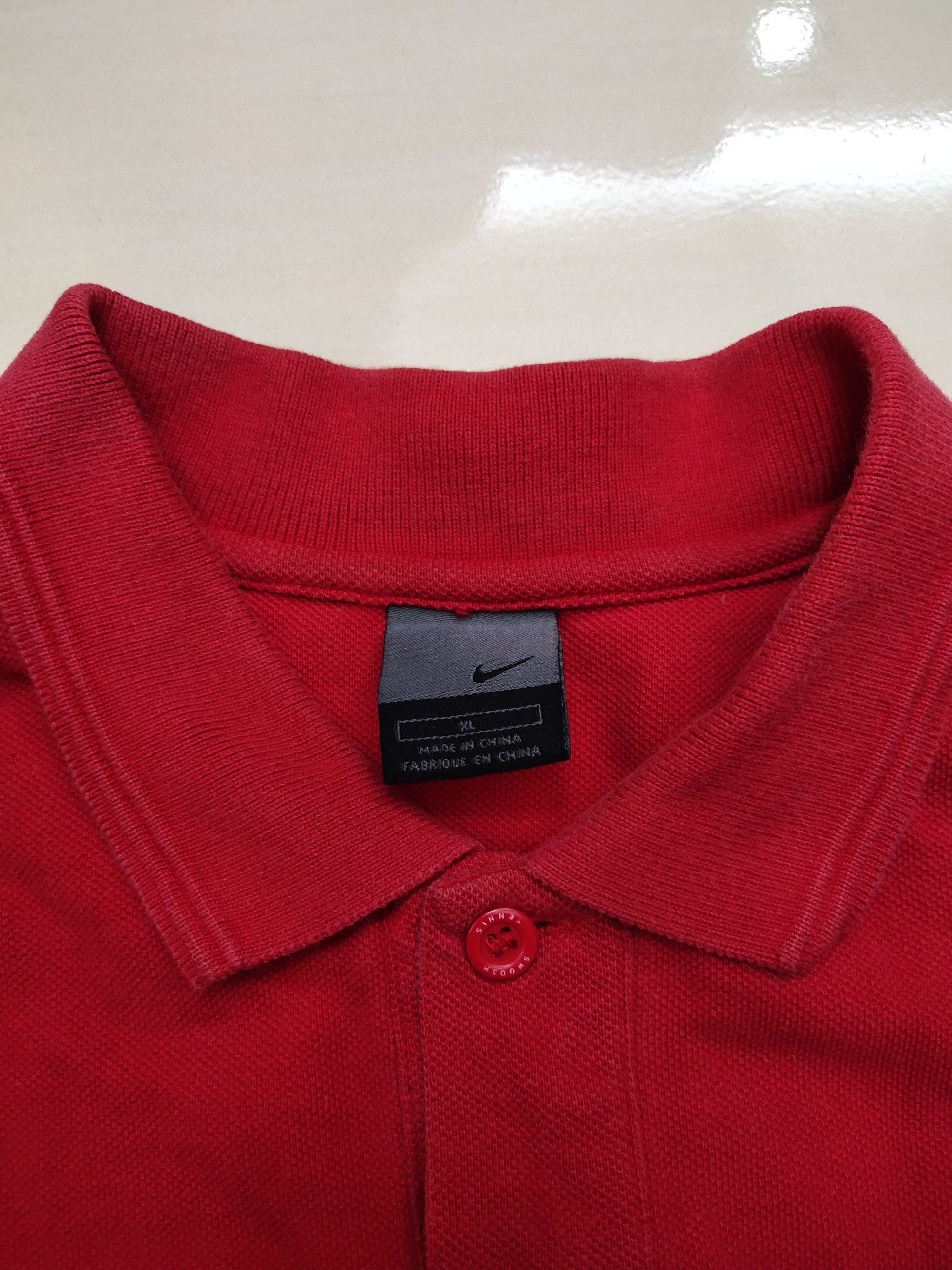 Nike Vintage Nike Swoosh Tennis Polo Shirt Size US XL / EU 56 / 4 - 7 Thumbnail