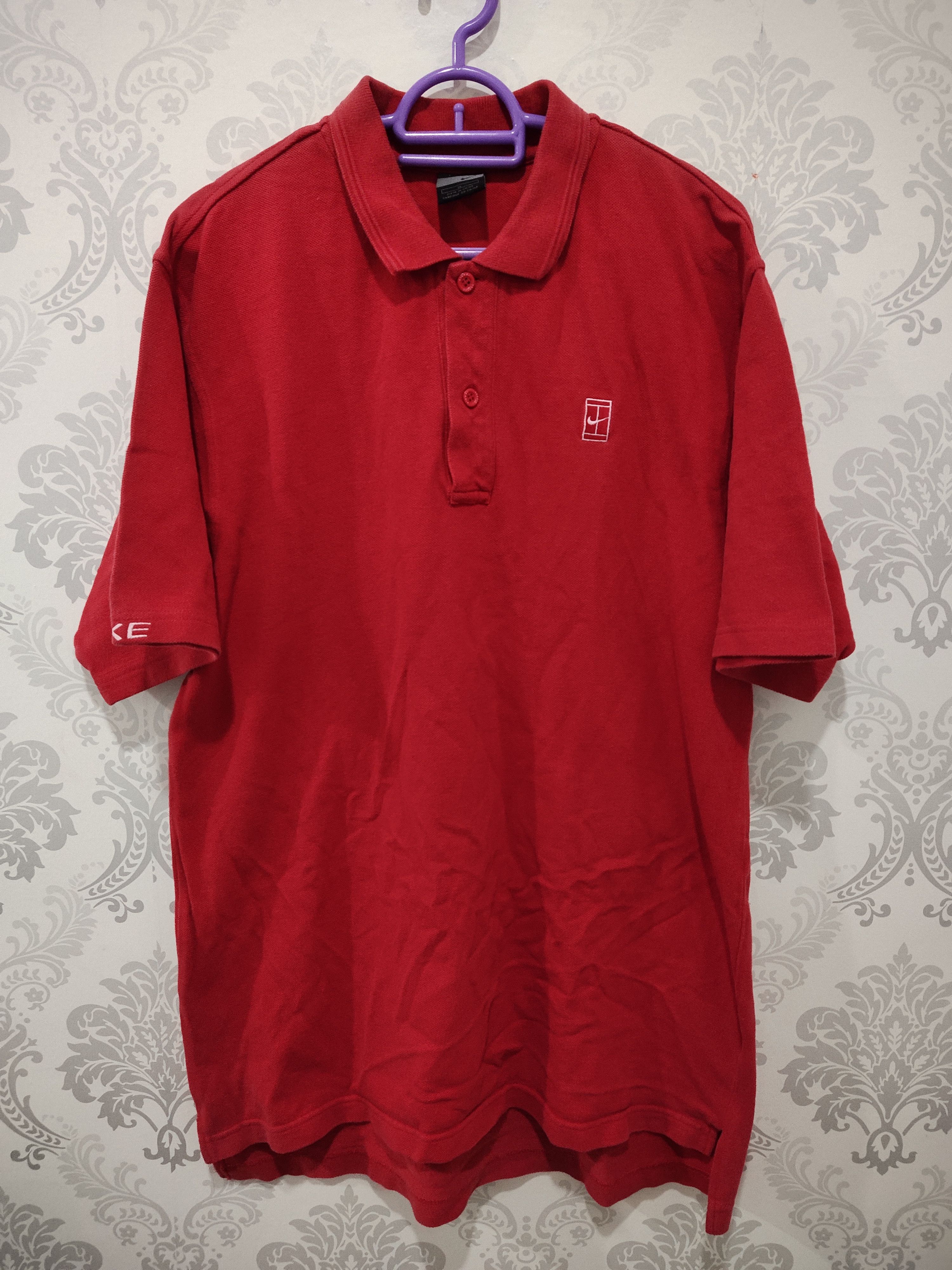 Nike Vintage Nike Swoosh Tennis Polo Shirt Size US XL / EU 56 / 4 - 3 Thumbnail