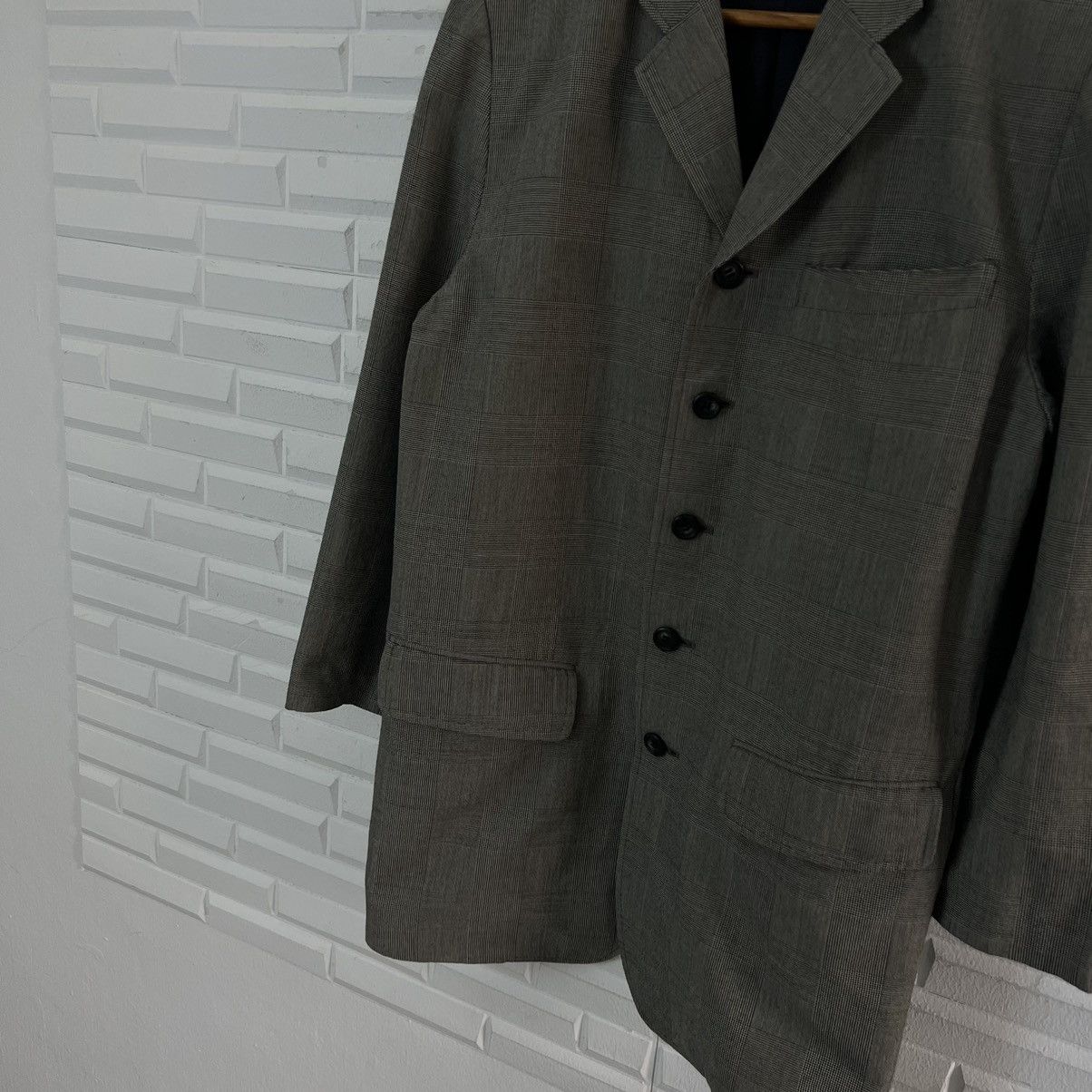 VINTAGE IS ISSEY MIYAKE TARTAN DESIGN JACKET