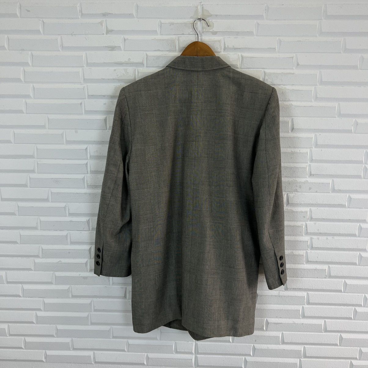 VINTAGE IS ISSEY MIYAKE TARTAN DESIGN JACKET