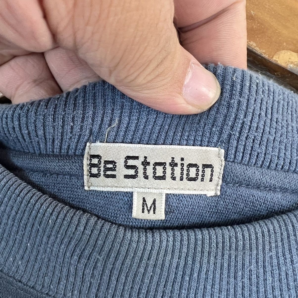 Japanese Brand VINTAGE BE STATION BIG LOGO CREWNECK SWEATSHIRT Size US M / EU 48-50 / 2 - 7 Thumbnail