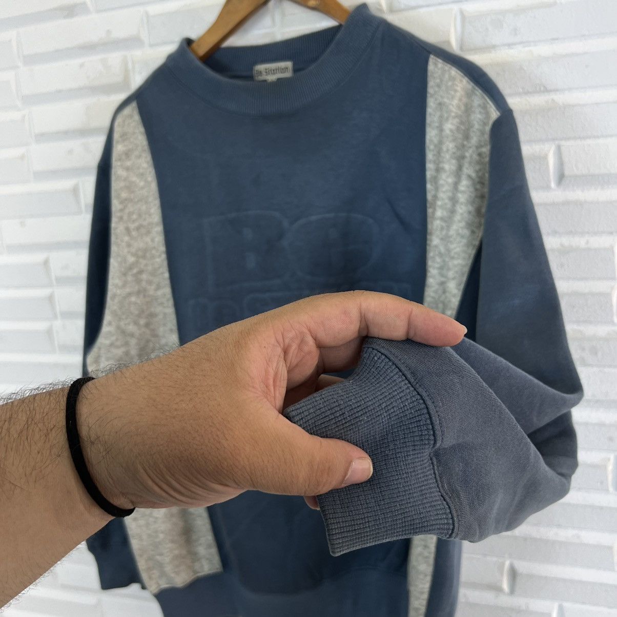 Japanese Brand VINTAGE BE STATION BIG LOGO CREWNECK SWEATSHIRT Size US M / EU 48-50 / 2 - 4 Thumbnail