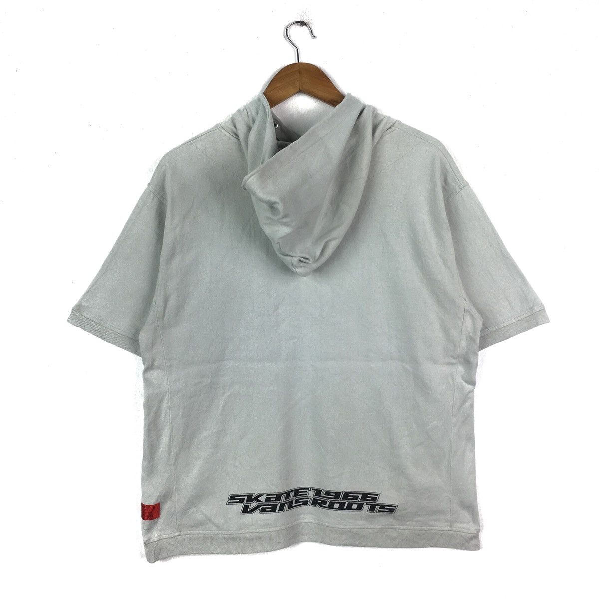 Vans × Vintage Vintage VANS Skateboard Big Logo Hoodie Short Sleeve Size US M / EU 48-50 / 2 - 2 Thumbnail