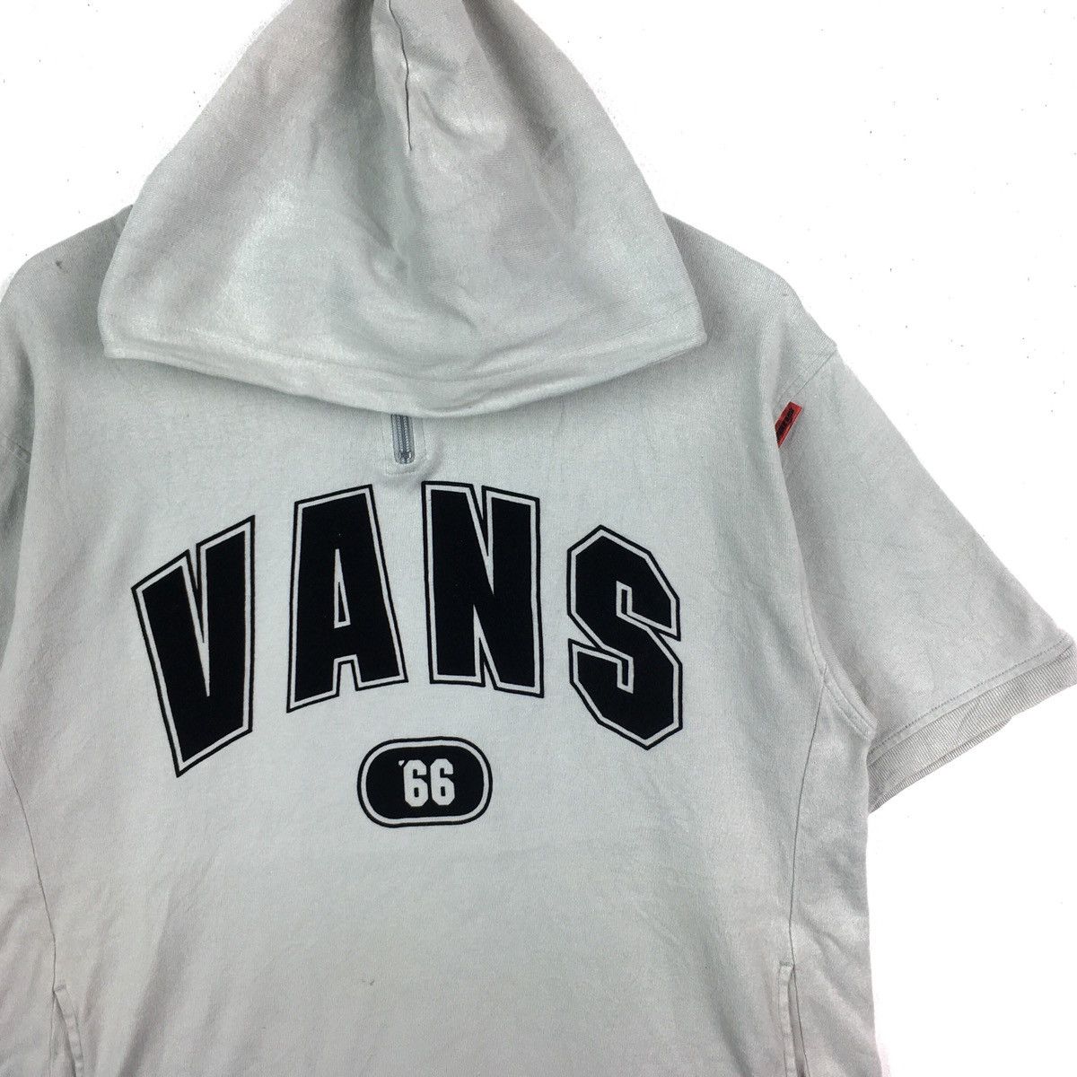 Vans × Vintage Vintage VANS Skateboard Big Logo Hoodie Short Sleeve Size US M / EU 48-50 / 2 - 3 Thumbnail