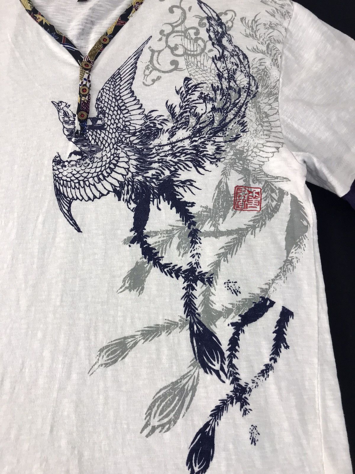 Japanese Brand Anti -Produce Phoenix Art Design Size US L / EU 52-54 / 3 - 4 Thumbnail
