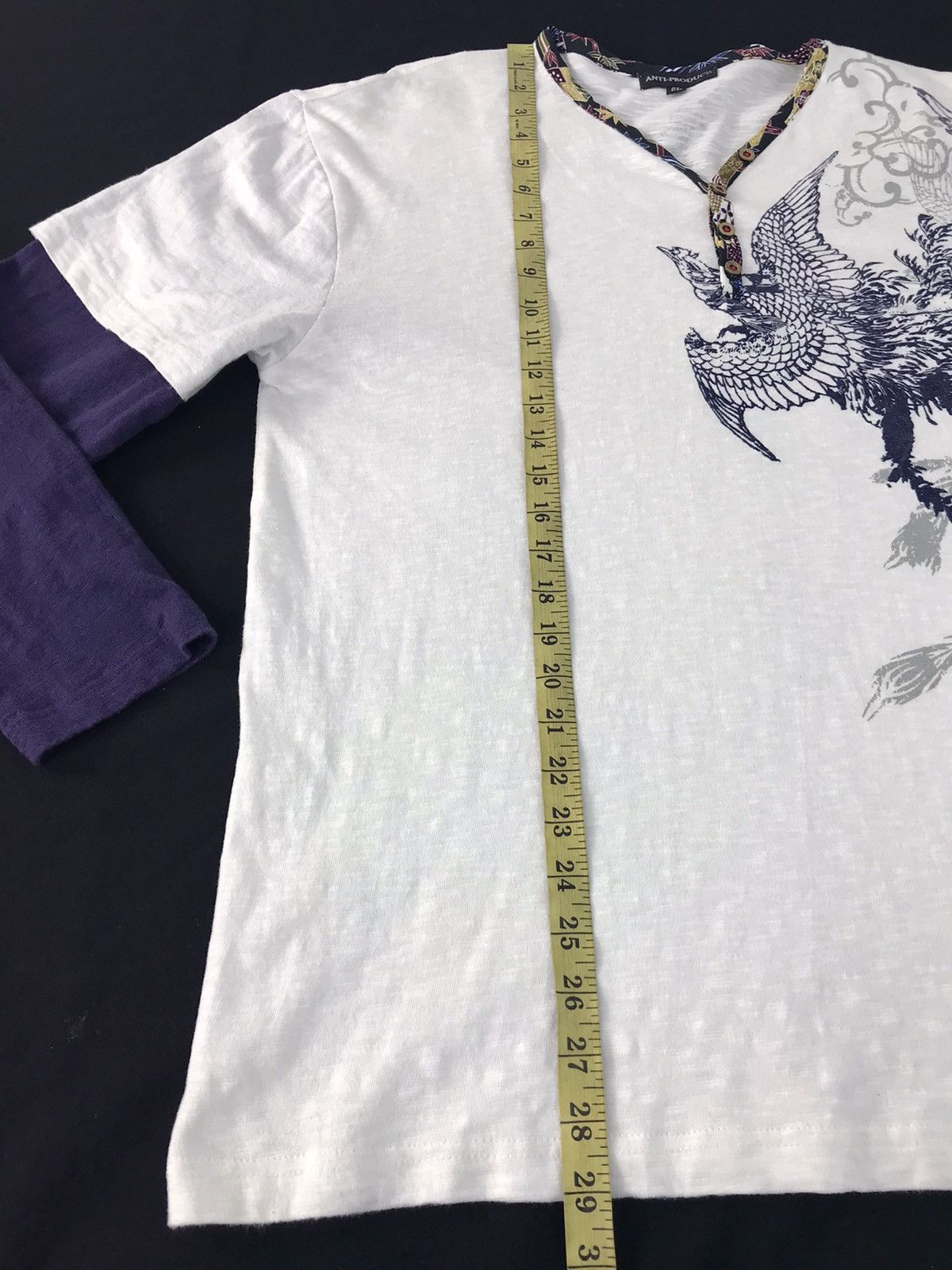 Japanese Brand Anti -Produce Phoenix Art Design Size US L / EU 52-54 / 3 - 12 Thumbnail