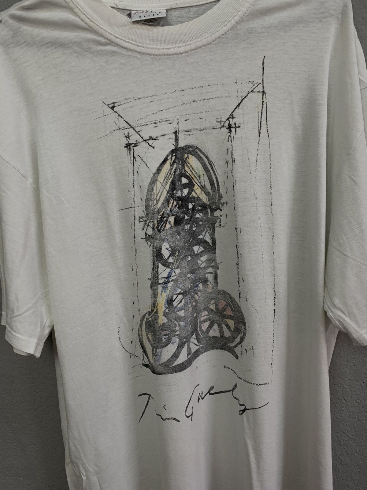 Vintage Vintage 1996 Jean Tinguely Et Flammarion Basel pornstar Size US XXL / EU 58 / 5 - 2 Thumbnail