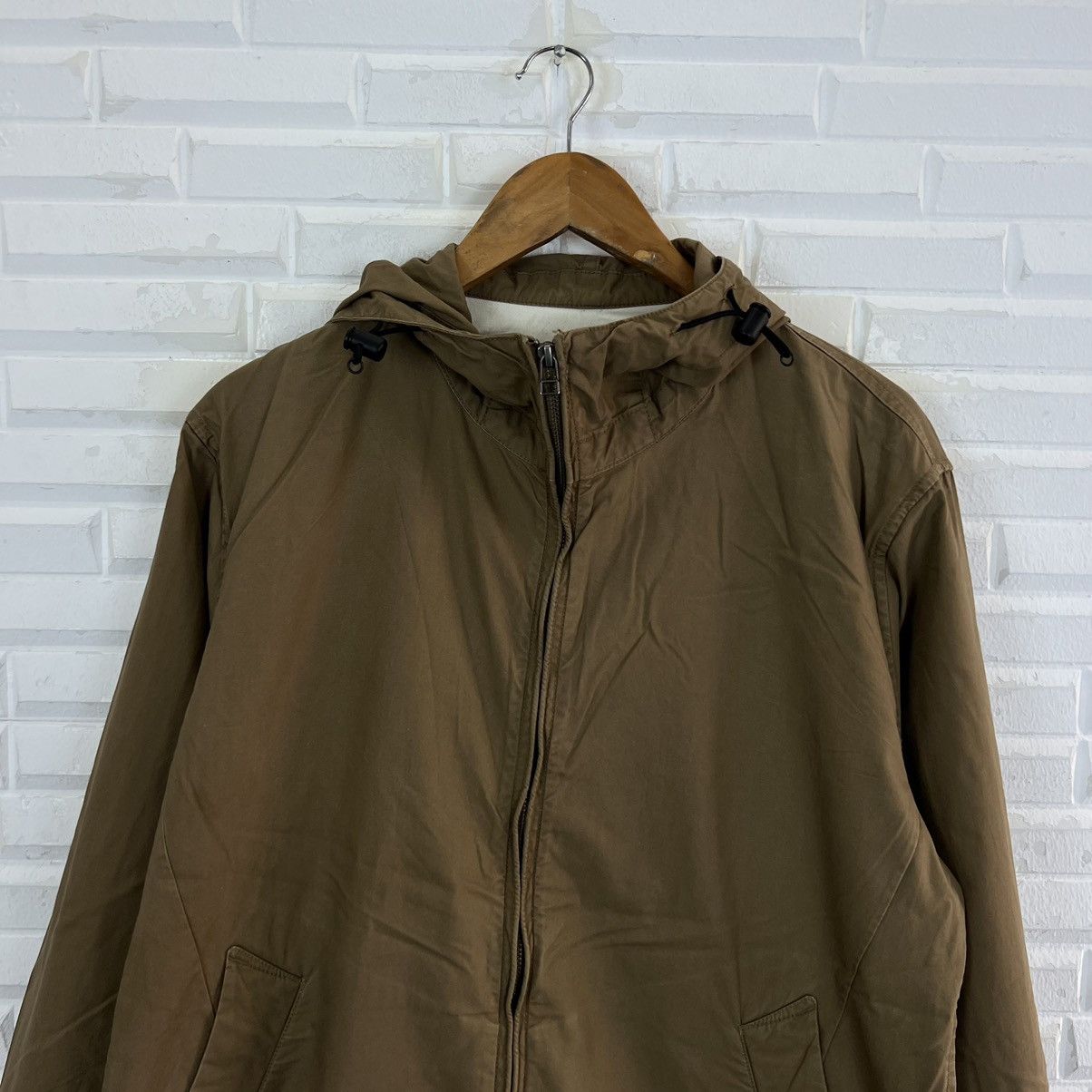 VINTAGE HIKORY CHORE ZIPPER JACKET GLOBAL WORK JAPAN