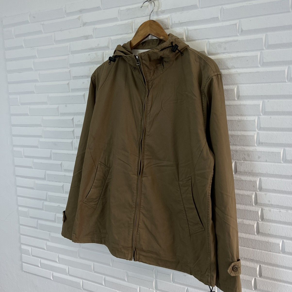 VINTAGE HIKORY CHORE ZIPPER JACKET GLOBAL WORK JAPAN
