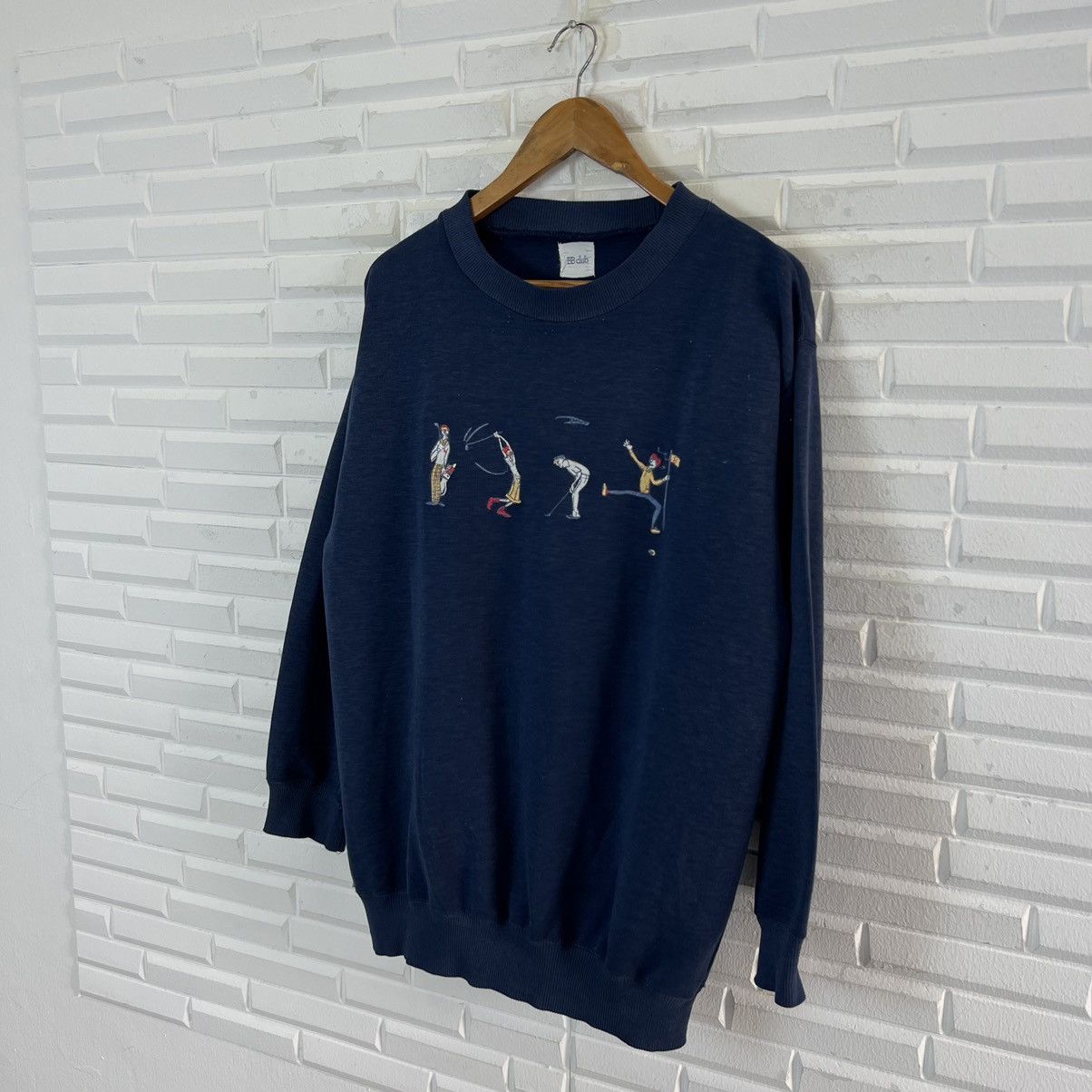 Japanese Brand VINTAGE BB CLUB SWEATSHIRT BIG LOGO Size US M / EU 48-50 / 2 - 2 Thumbnail
