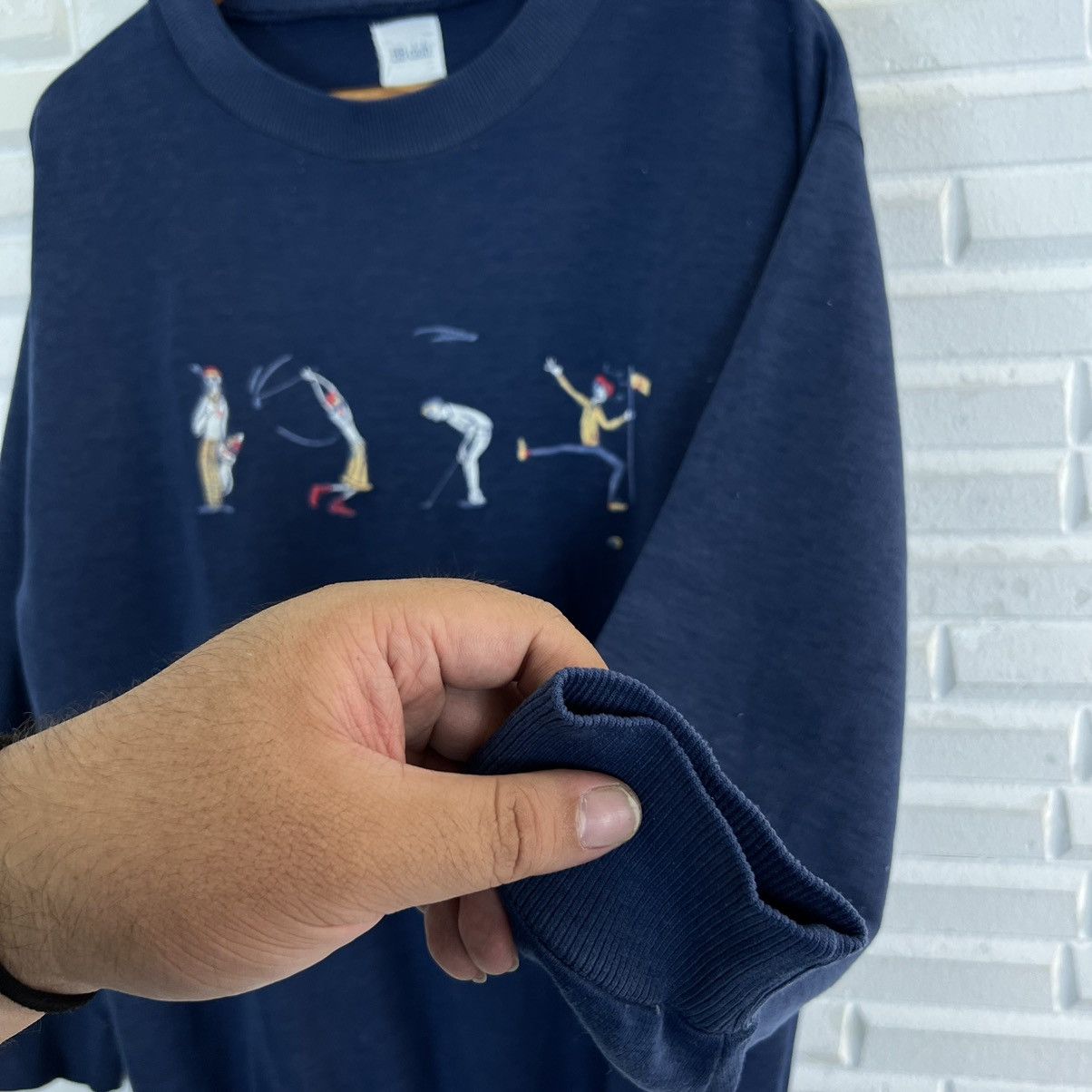 Japanese Brand VINTAGE BB CLUB SWEATSHIRT BIG LOGO Size US M / EU 48-50 / 2 - 5 Thumbnail