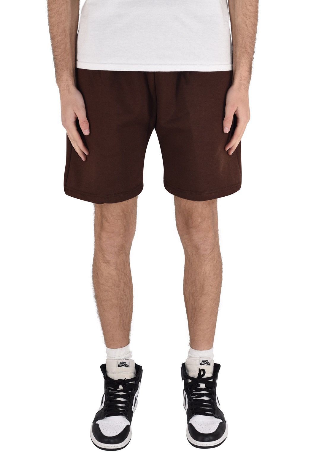 Other Fleece Sweat Shorts Chocolate Brown Xxl Size US 36 / EU 52 - 5 Thumbnail