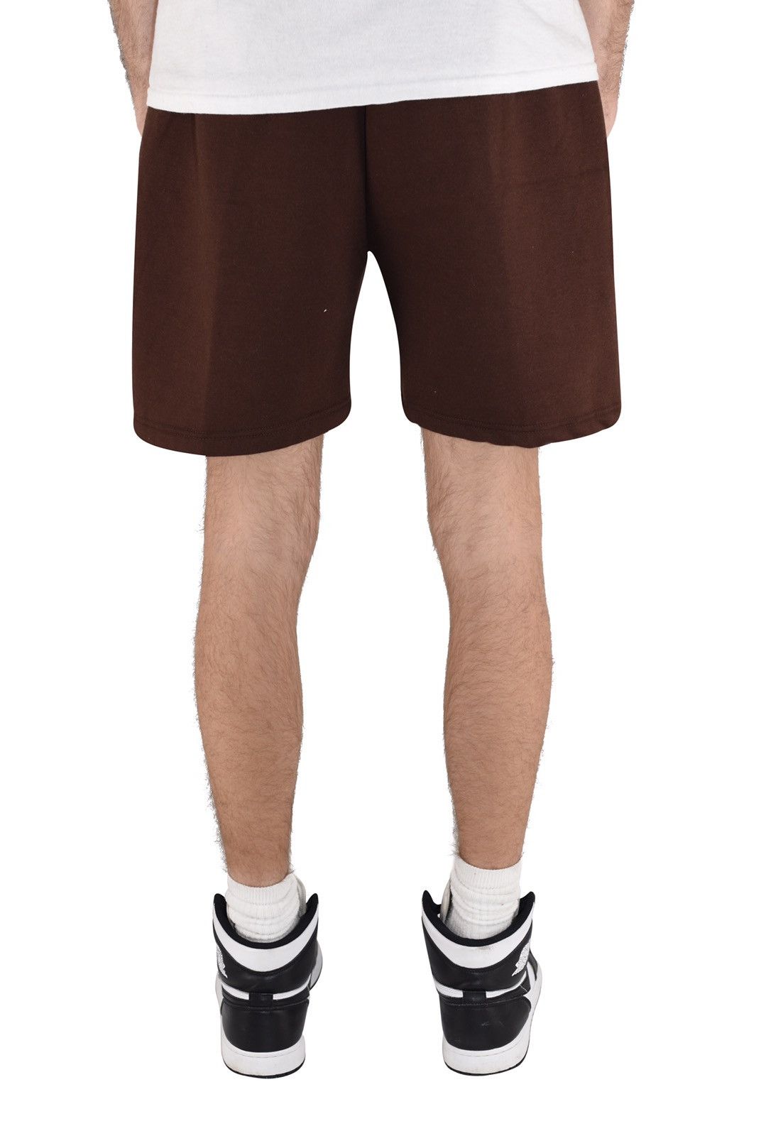 Other Fleece Sweat Shorts Chocolate Brown Xxl Size US 36 / EU 52 - 6 Thumbnail