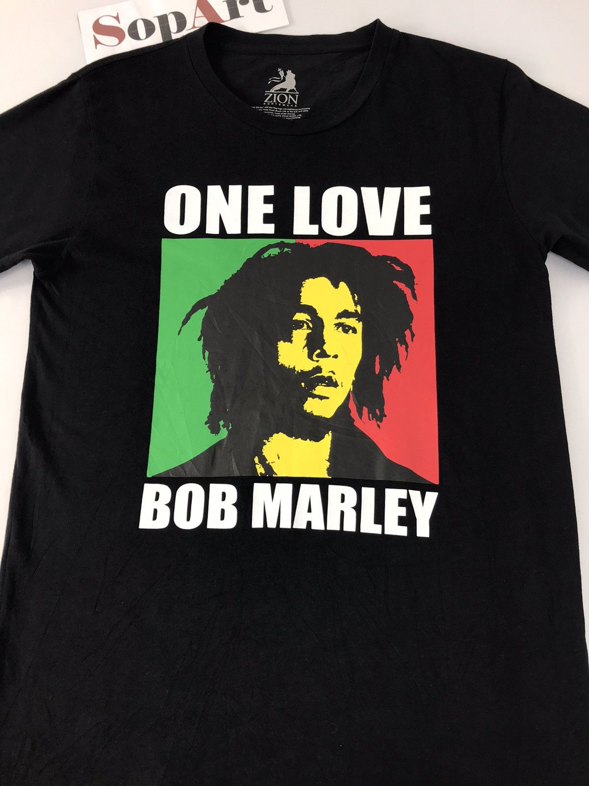 Band Tees × Bob Marley × Vintage Bob Marley One Love Jamaica Reggae Tee Size US M / EU 48-50 / 2 - 2 Thumbnail