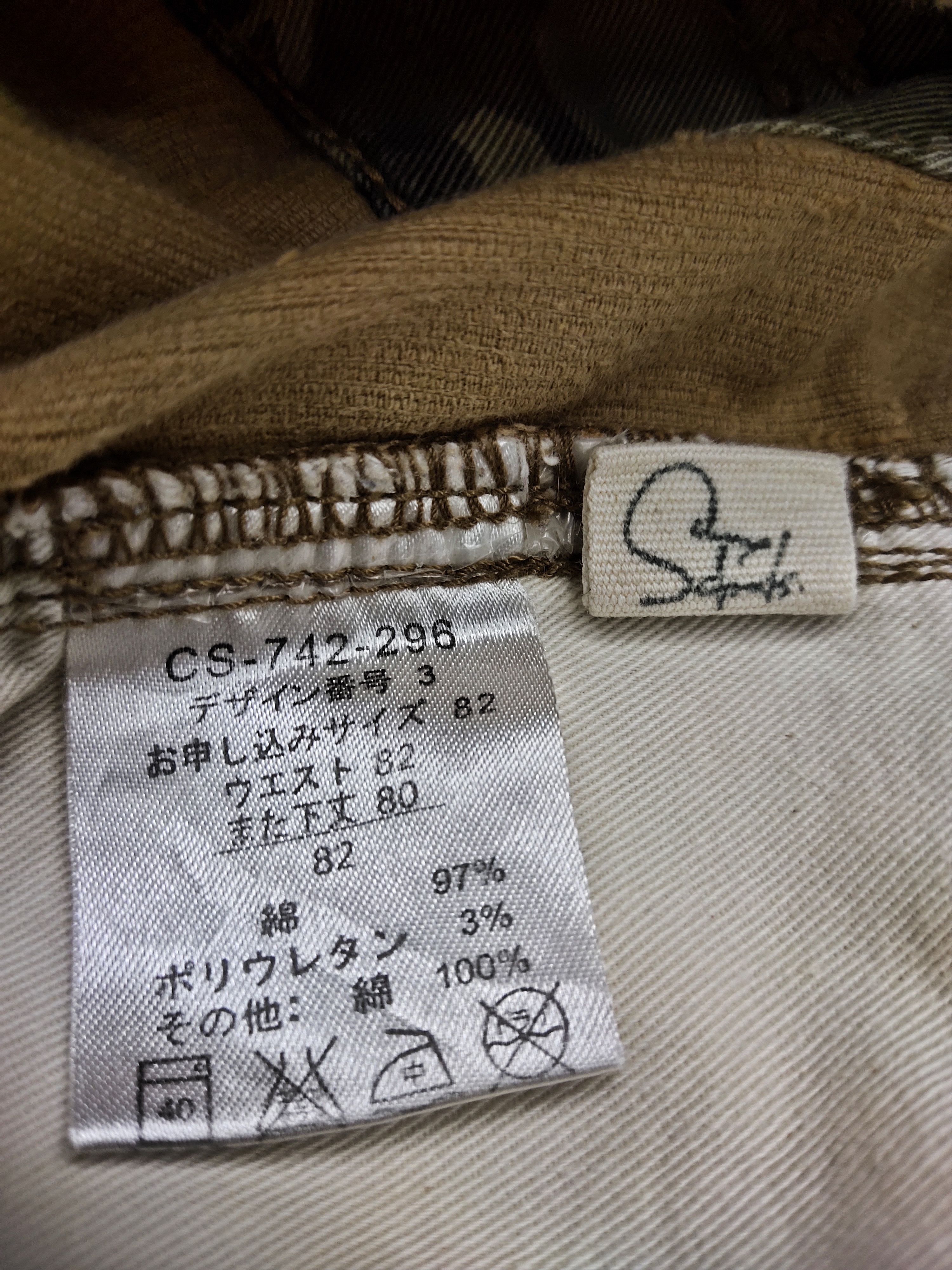 Japanese Brand Japanese Brand Corduroy Multi-pocket Cargo Baggy Pants Size US 36 / EU 52 - 7 Thumbnail
