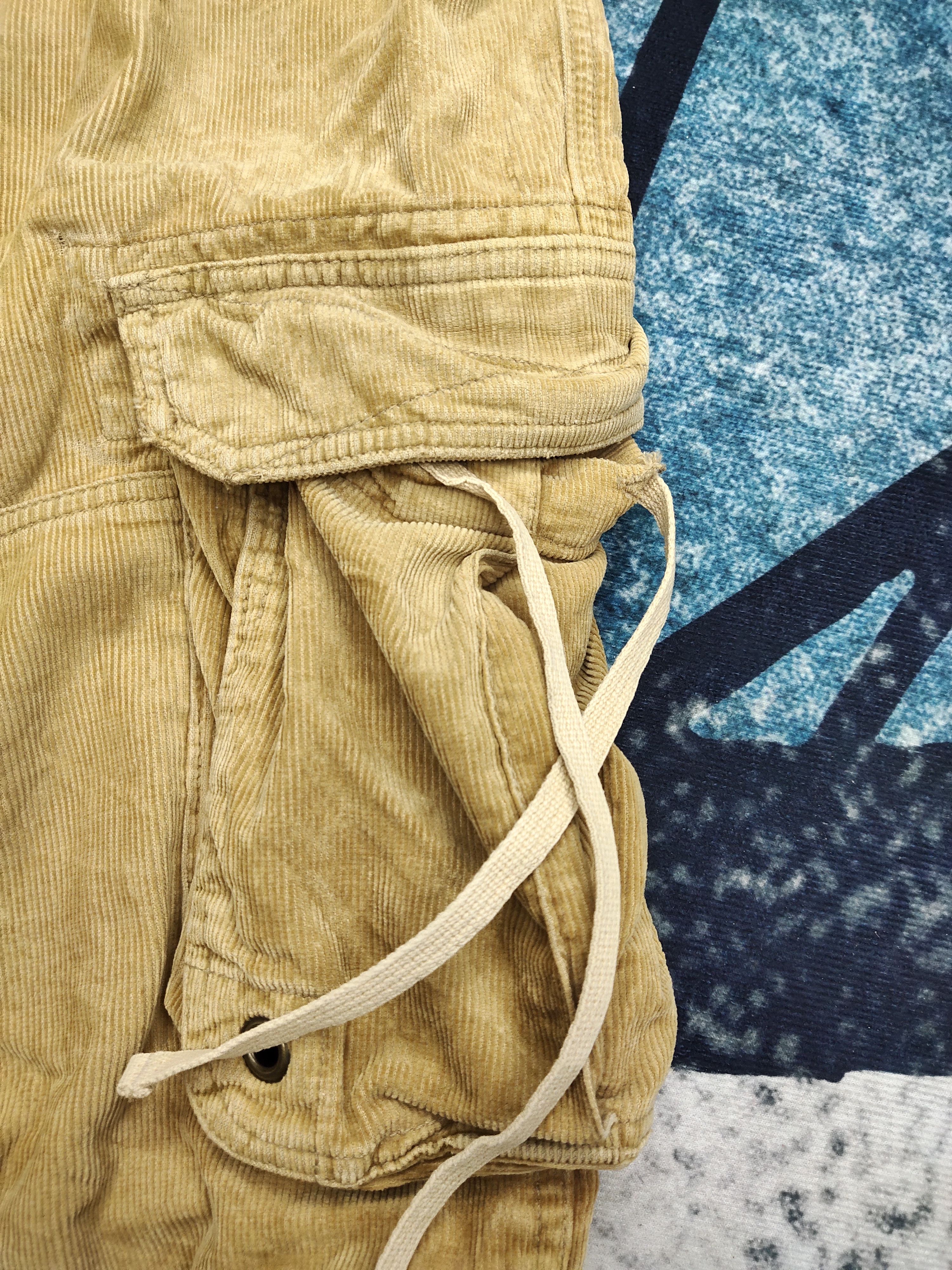 Japanese Brand Japanese Brand Corduroy Multi-pocket Cargo Baggy Pants Size US 36 / EU 52 - 6 Thumbnail