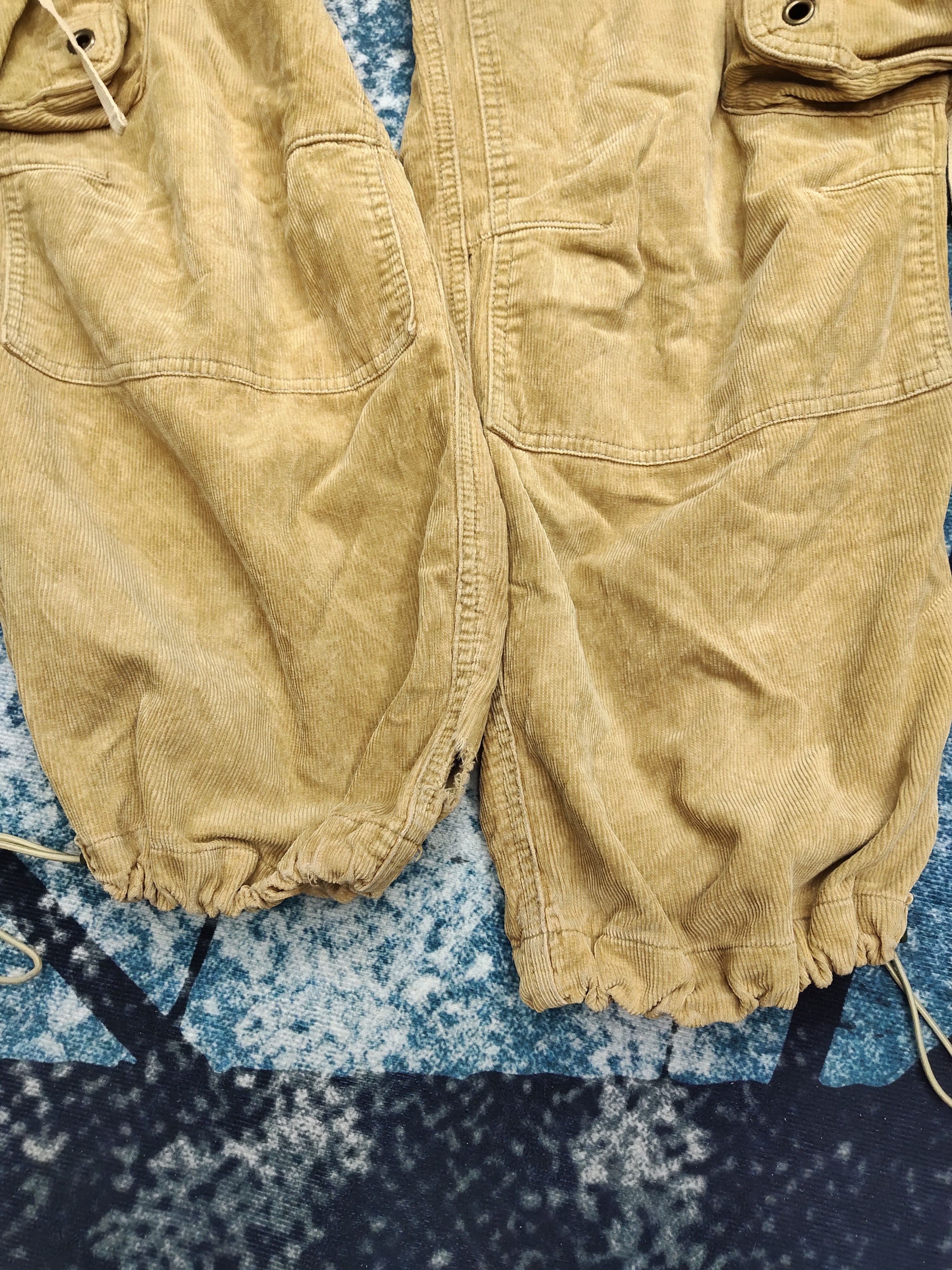 Japanese Brand Japanese Brand Corduroy Multi-pocket Cargo Baggy Pants Size US 36 / EU 52 - 8 Thumbnail