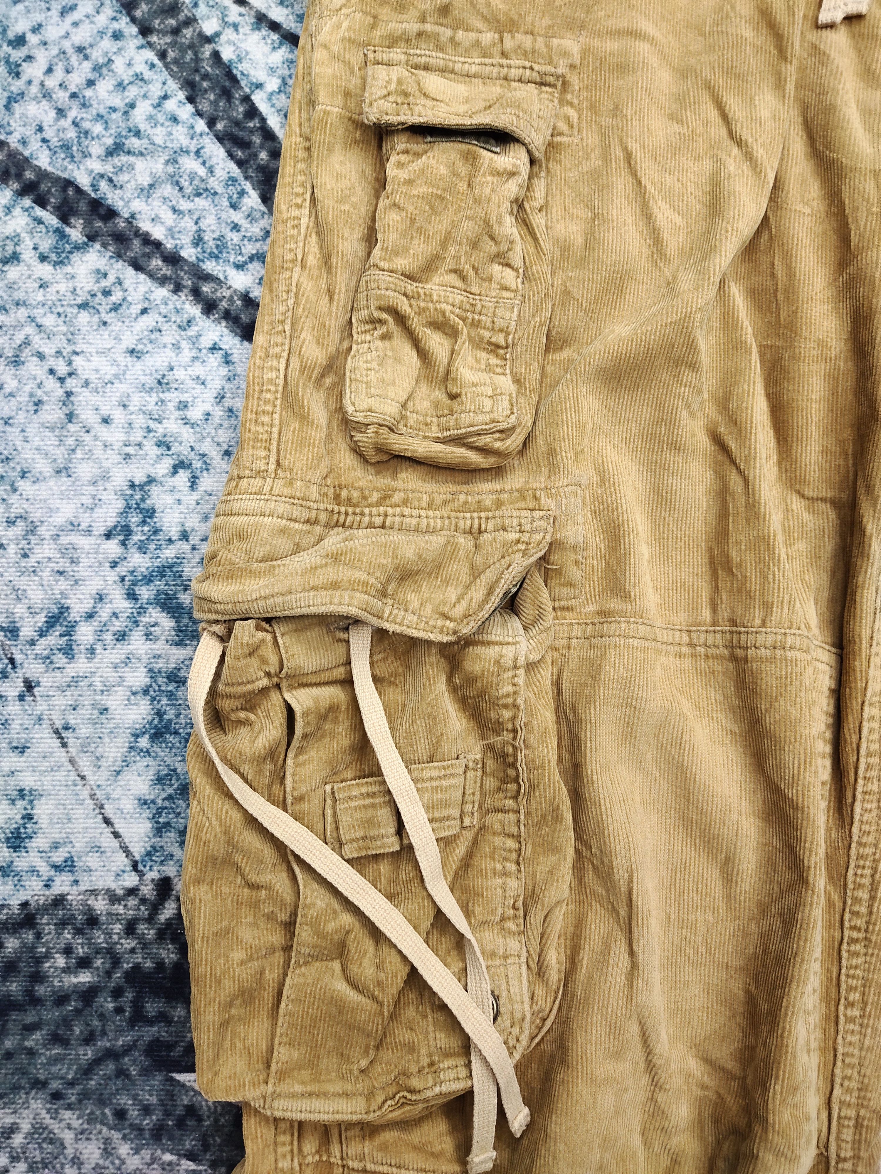 Japanese Brand Japanese Brand Corduroy Multi-pocket Cargo Baggy Pants Size US 36 / EU 52 - 9 Thumbnail