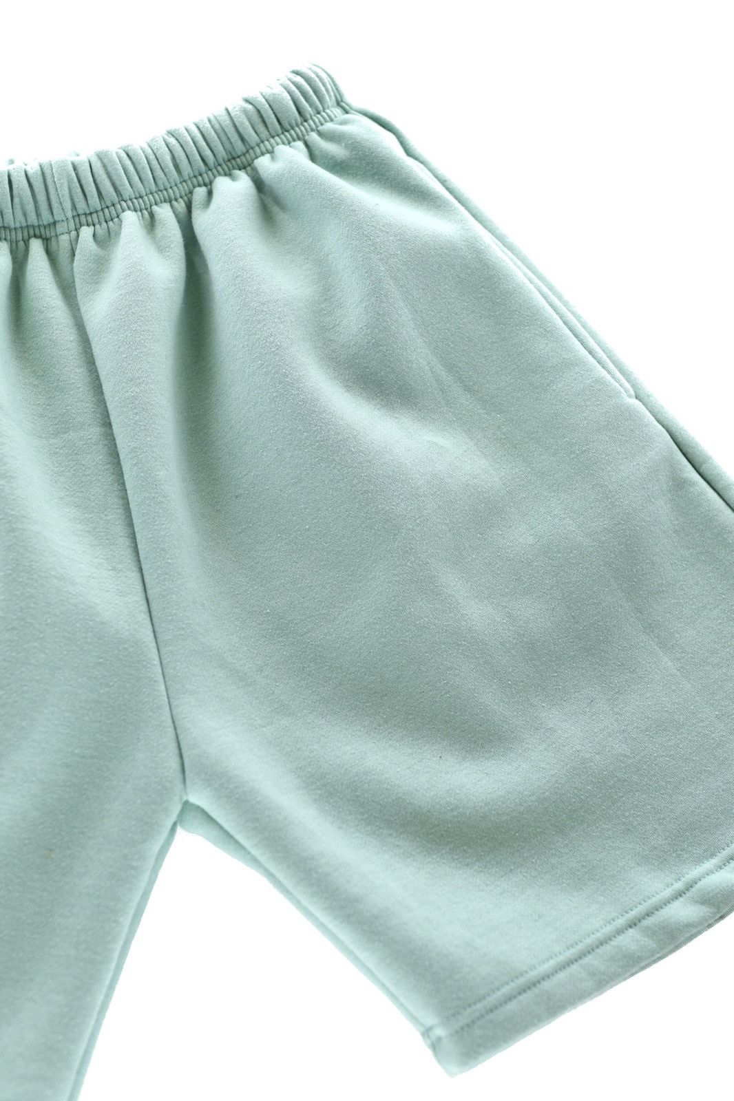 Vintage Fleece Sweat Shorts Mint XL Size US 34 / EU 50 - 6 Thumbnail