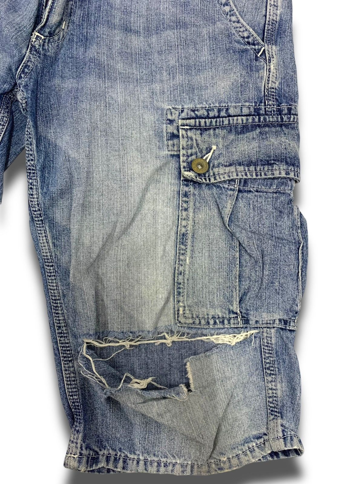 Jun Takahashi × Uniqlo Vintage Y2K Uniqlo Cargo Short Size US 31 - 2 Thumbnail