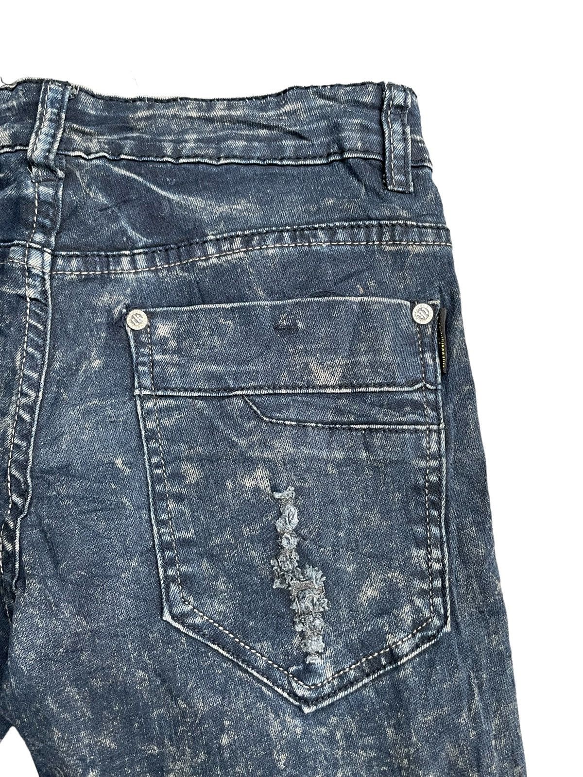 Takeshy Kurosawa Takeshy Kurosawa Custom Distresed Denim Size US 28 / EU 44 - 15 Thumbnail