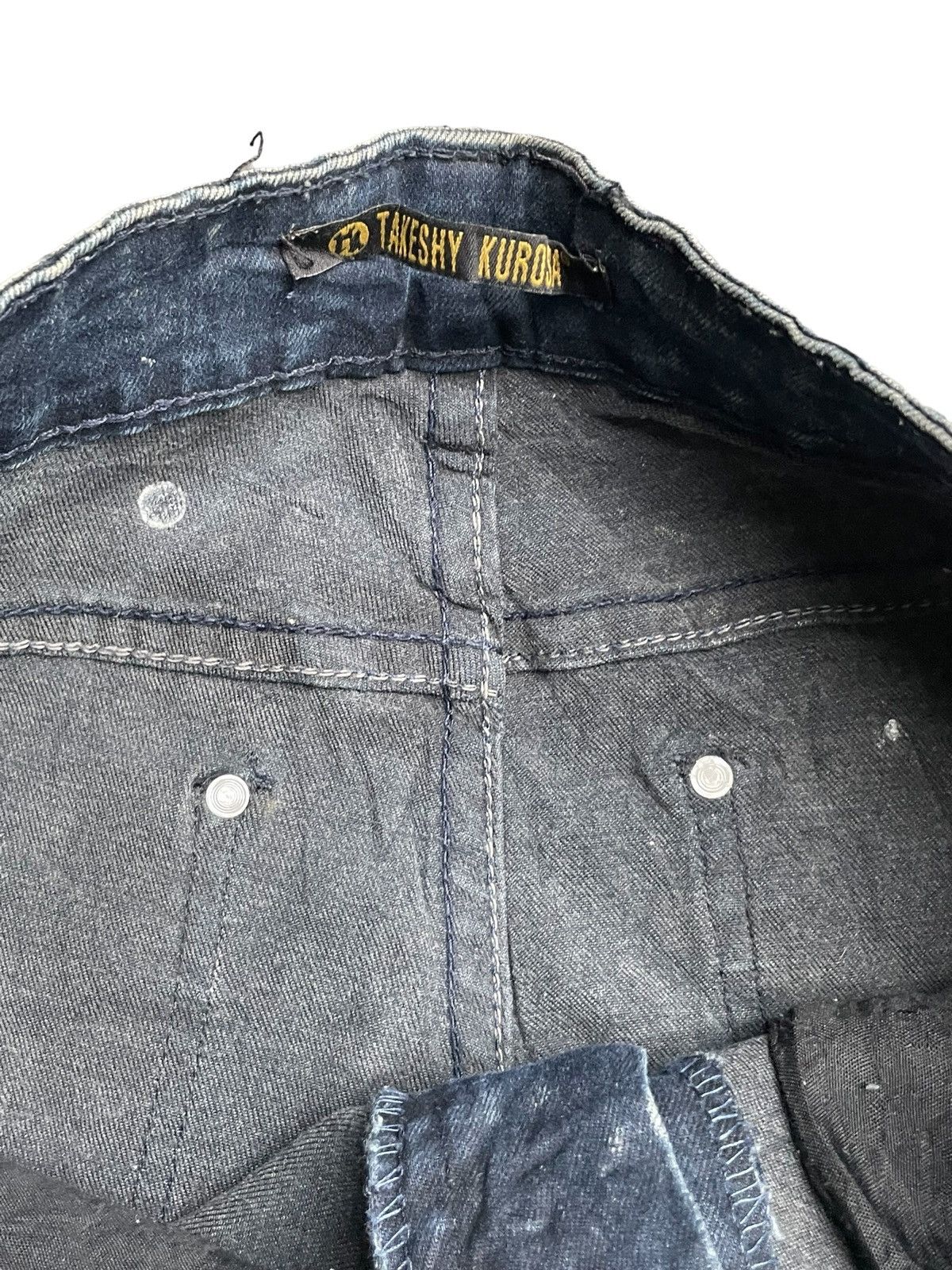 Takeshy Kurosawa Takeshy Kurosawa Custom Distresed Denim Size US 28 / EU 44 - 9 Thumbnail