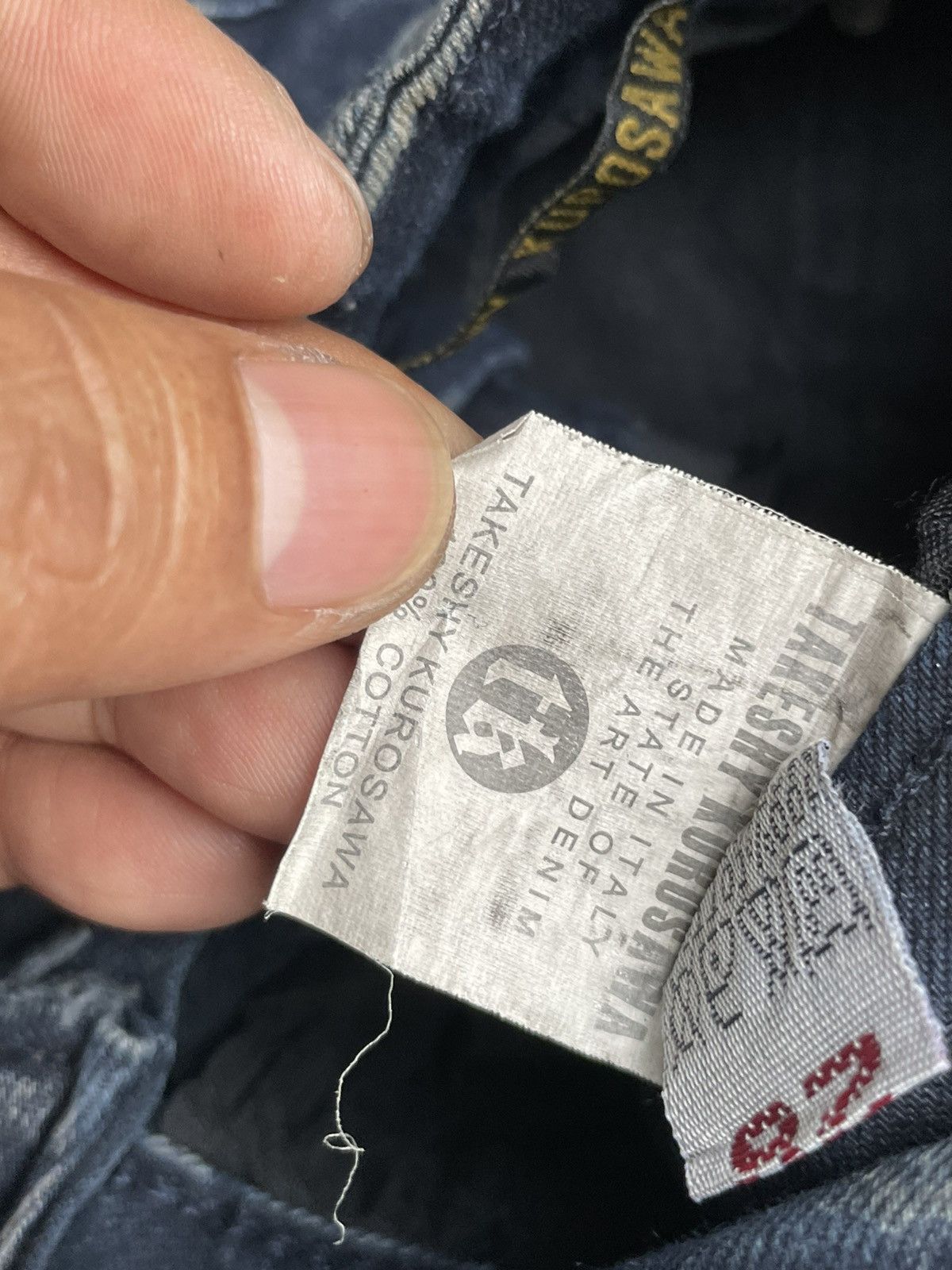 Takeshy Kurosawa Takeshy Kurosawa Custom Distresed Denim Size US 28 / EU 44 - 19 Thumbnail