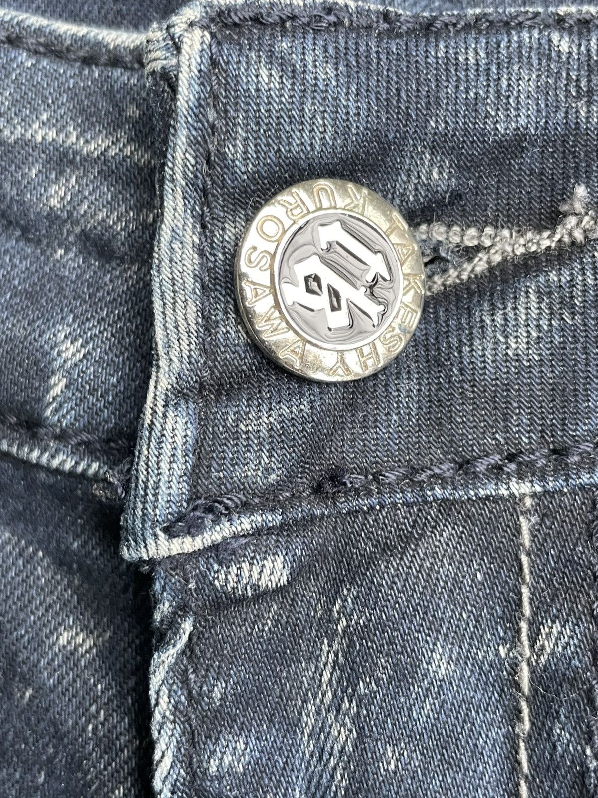 Takeshy Kurosawa Takeshy Kurosawa Custom Distresed Denim Size US 28 / EU 44 - 22 Thumbnail