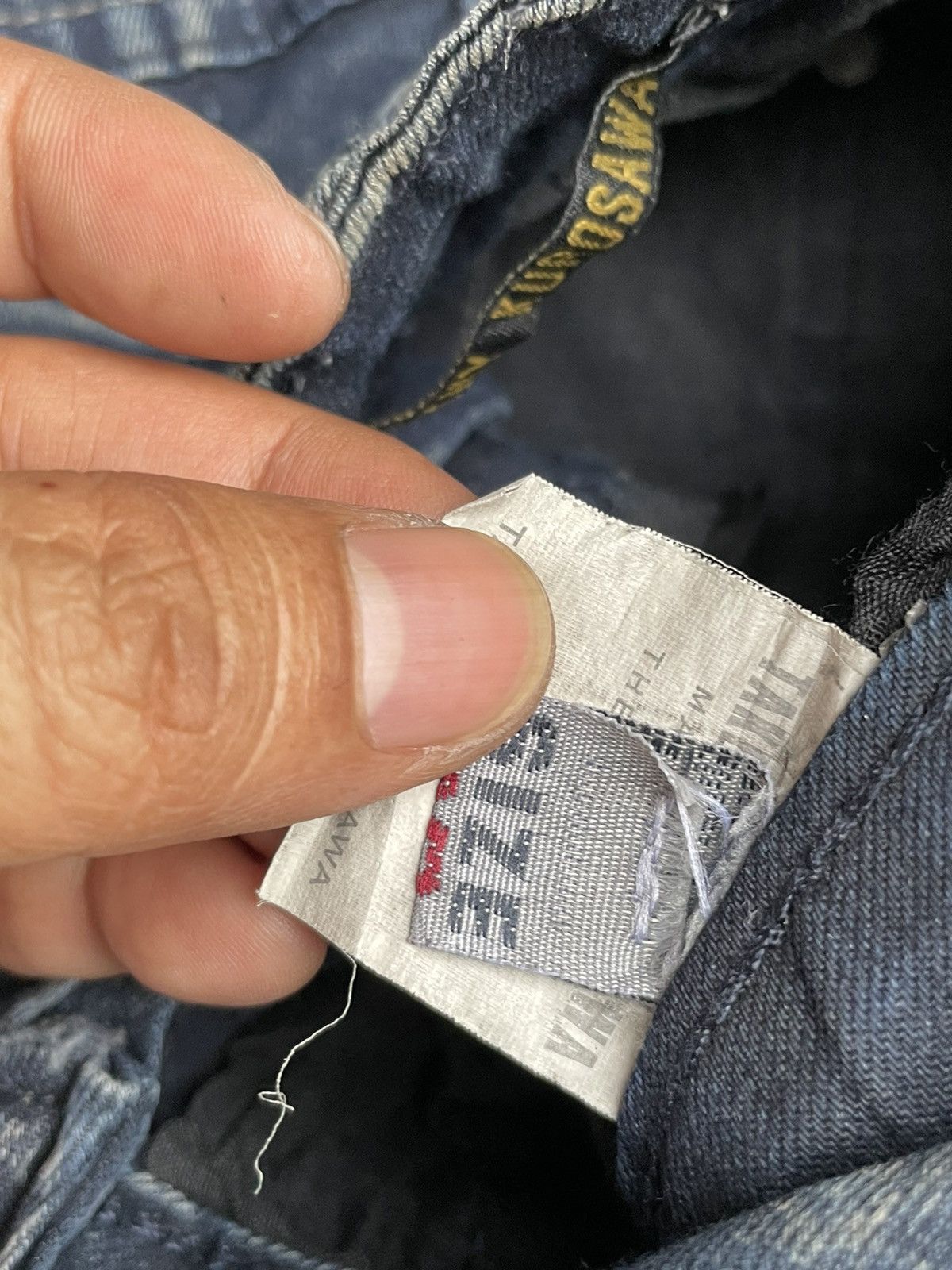 Takeshy Kurosawa Takeshy Kurosawa Custom Distresed Denim Size US 28 / EU 44 - 20 Thumbnail