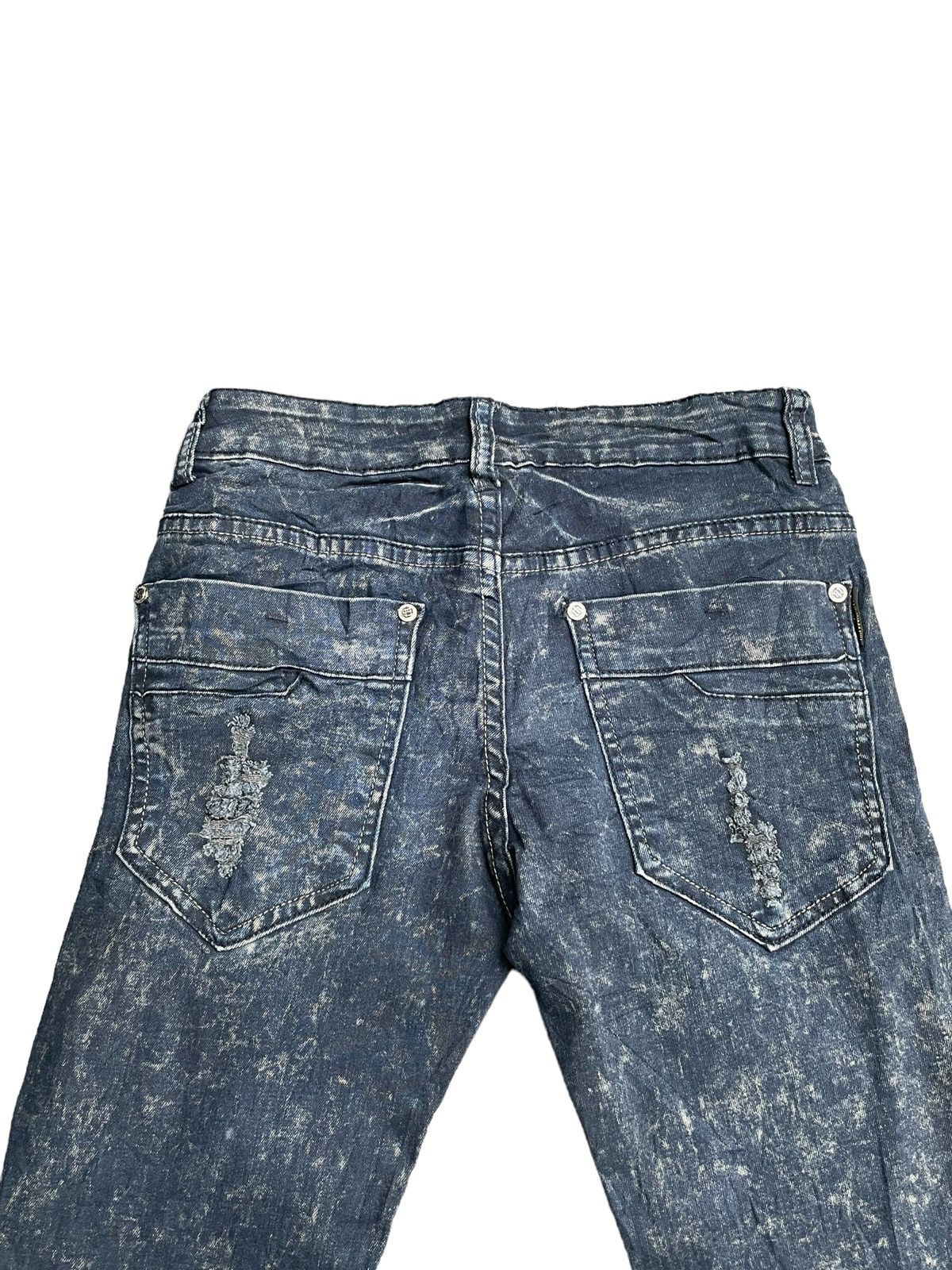 Takeshy Kurosawa Takeshy Kurosawa Custom Distresed Denim Size US 28 / EU 44 - 13 Thumbnail