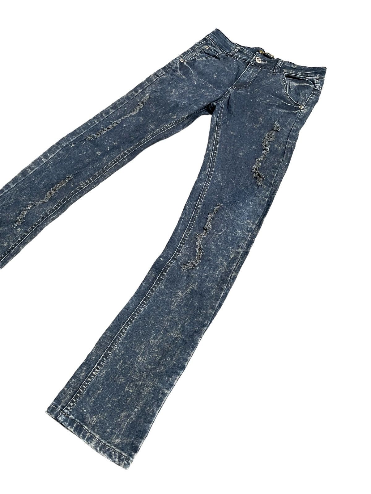 Takeshy Kurosawa Takeshy Kurosawa Custom Distresed Denim Size US 28 / EU 44 - 3 Thumbnail