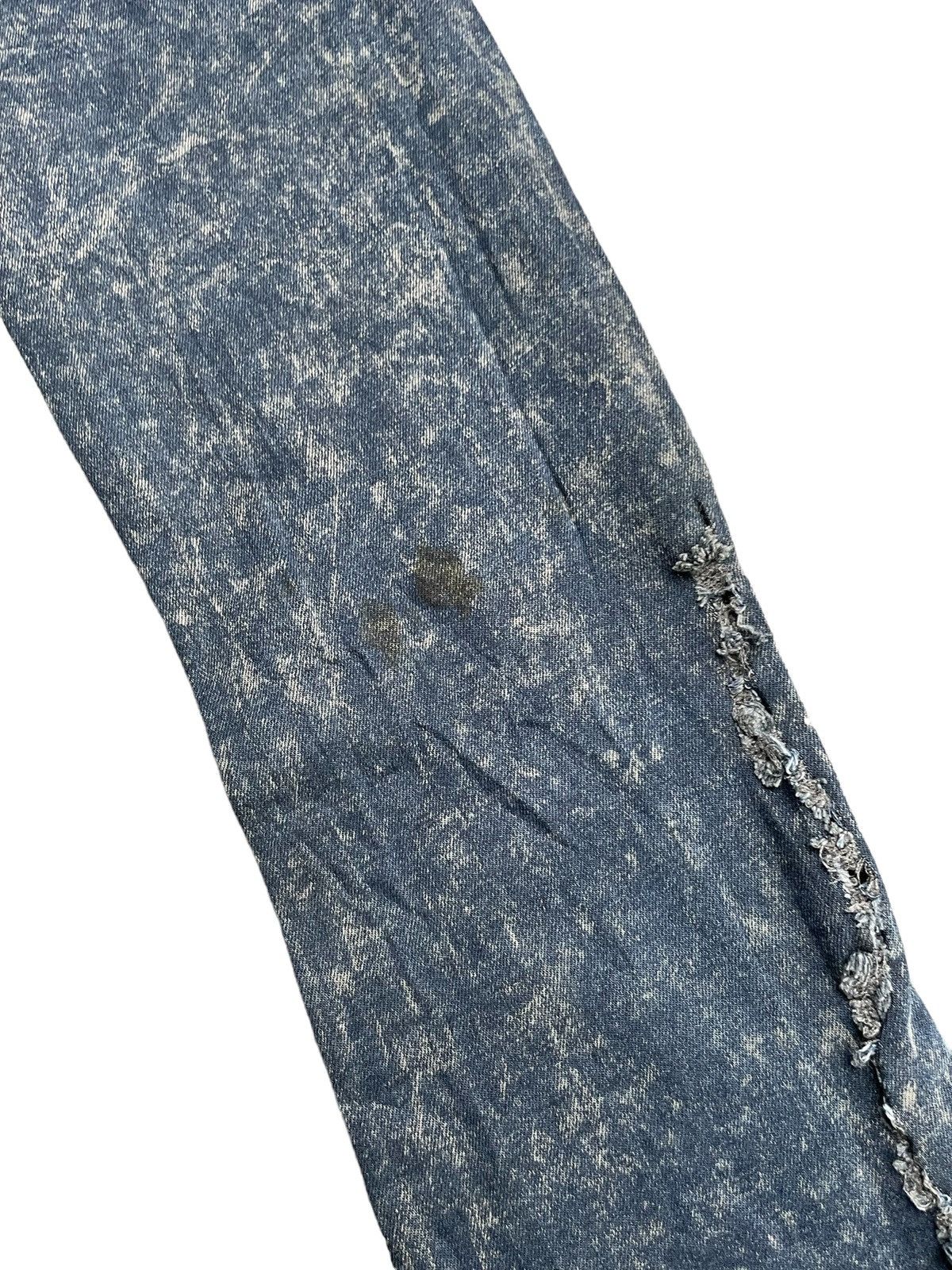 Takeshy Kurosawa Takeshy Kurosawa Custom Distresed Denim Size US 28 / EU 44 - 12 Thumbnail