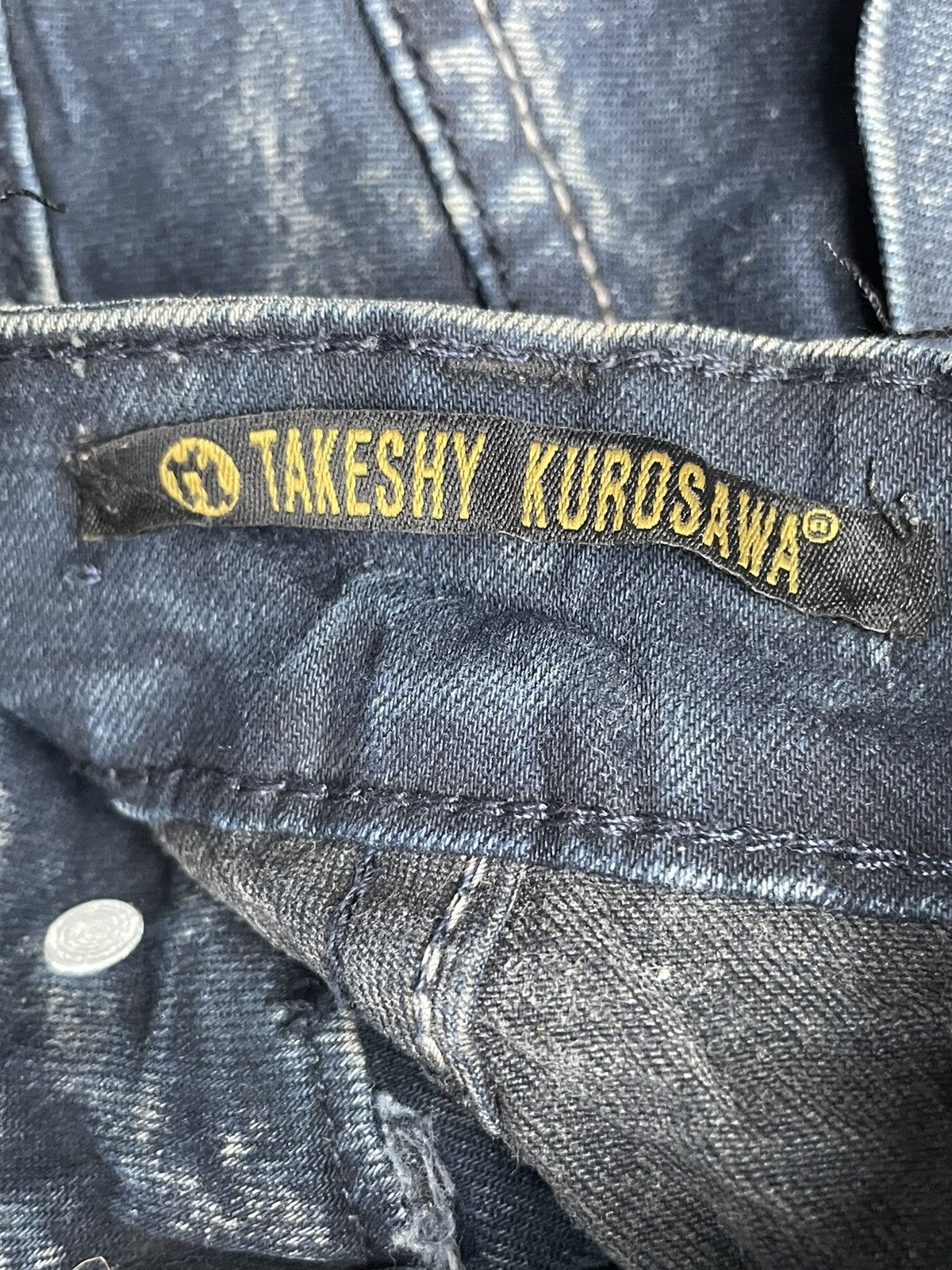 Takeshy Kurosawa Takeshy Kurosawa Custom Distresed Denim Size US 28 / EU 44 - 21 Thumbnail