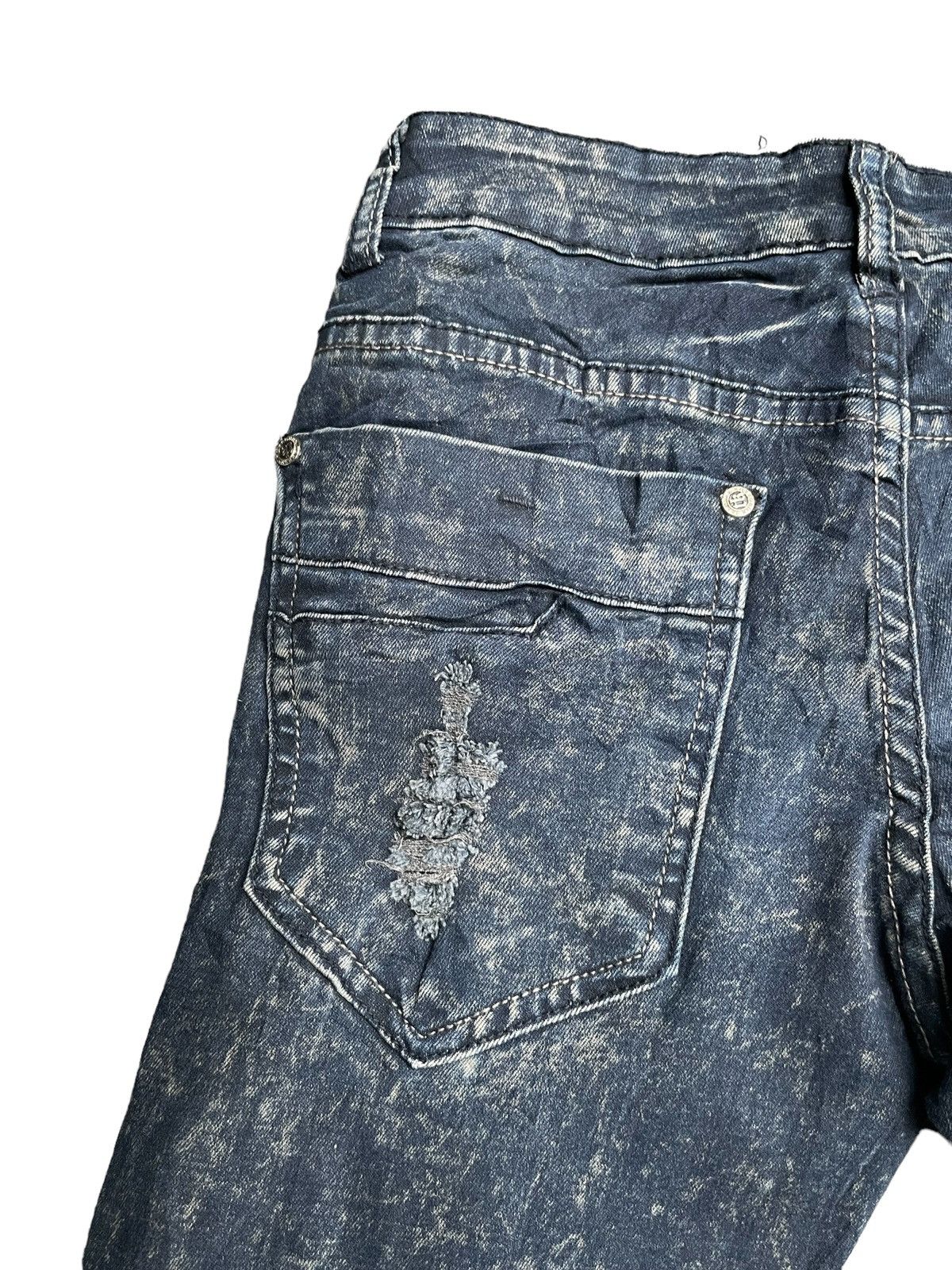 Takeshy Kurosawa Takeshy Kurosawa Custom Distresed Denim Size US 28 / EU 44 - 16 Thumbnail