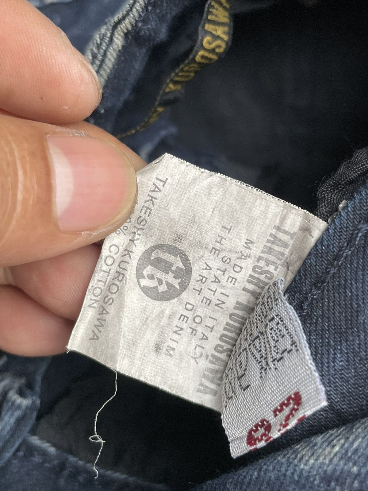 Takeshy Kurosawa Takeshy Kurosawa Custom Distresed Denim Size US 28 / EU 44 - 18 Thumbnail