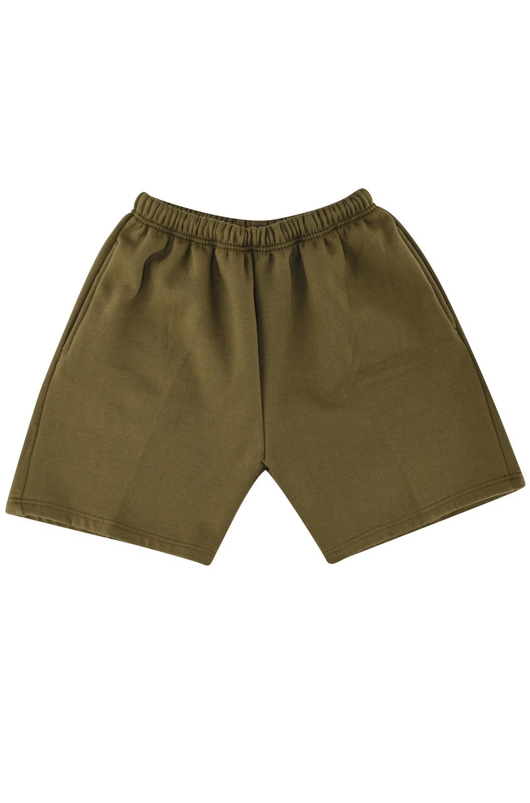 Other Fleece Sweat Shorts Olive Green S Size US 28 / EU 44 - 1 Thumbnail