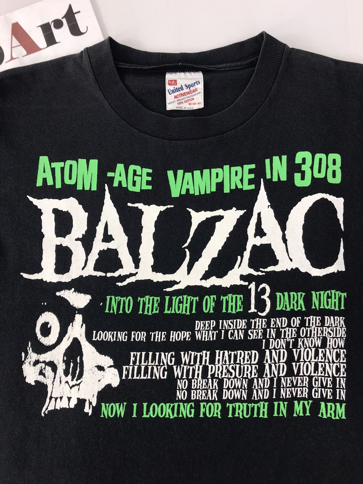 Band Tees Balzac Japanese Punk Rock Band Tee Size US M / EU 48-50 / 2 - 4 Thumbnail