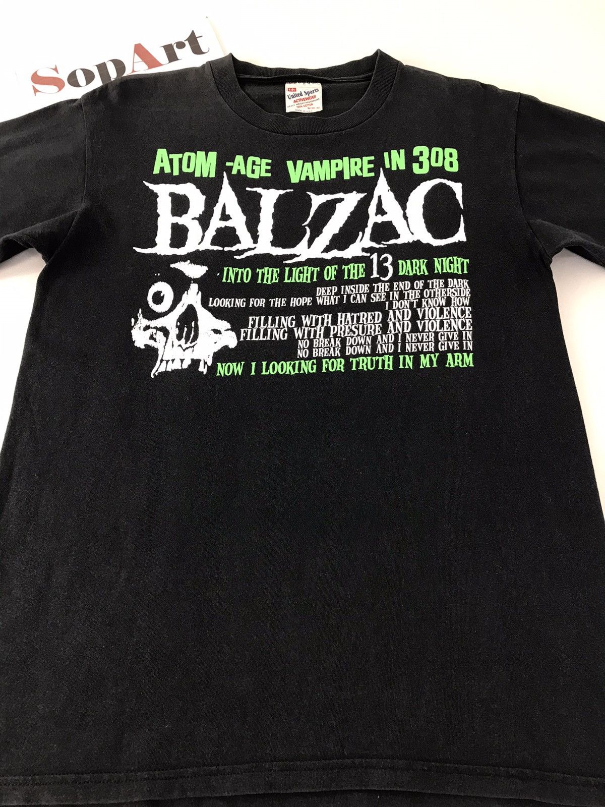 Band Tees Balzac Japanese Punk Rock Band Tee Size US M / EU 48-50 / 2 - 3 Thumbnail