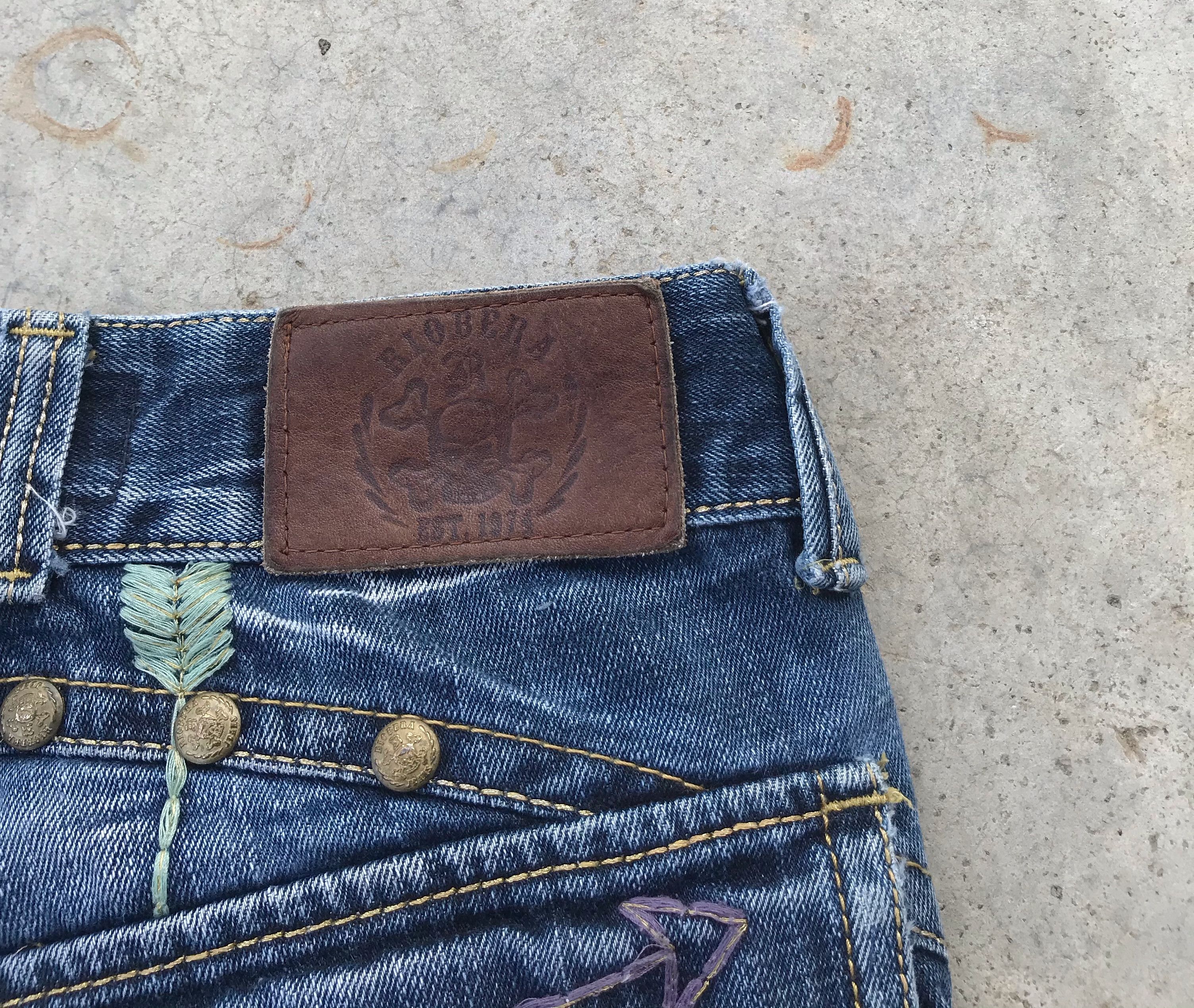 Hysteric Glamour Robera bootcut blue denim jeans Size 27" / US 4 / IT 40 - 5 Thumbnail