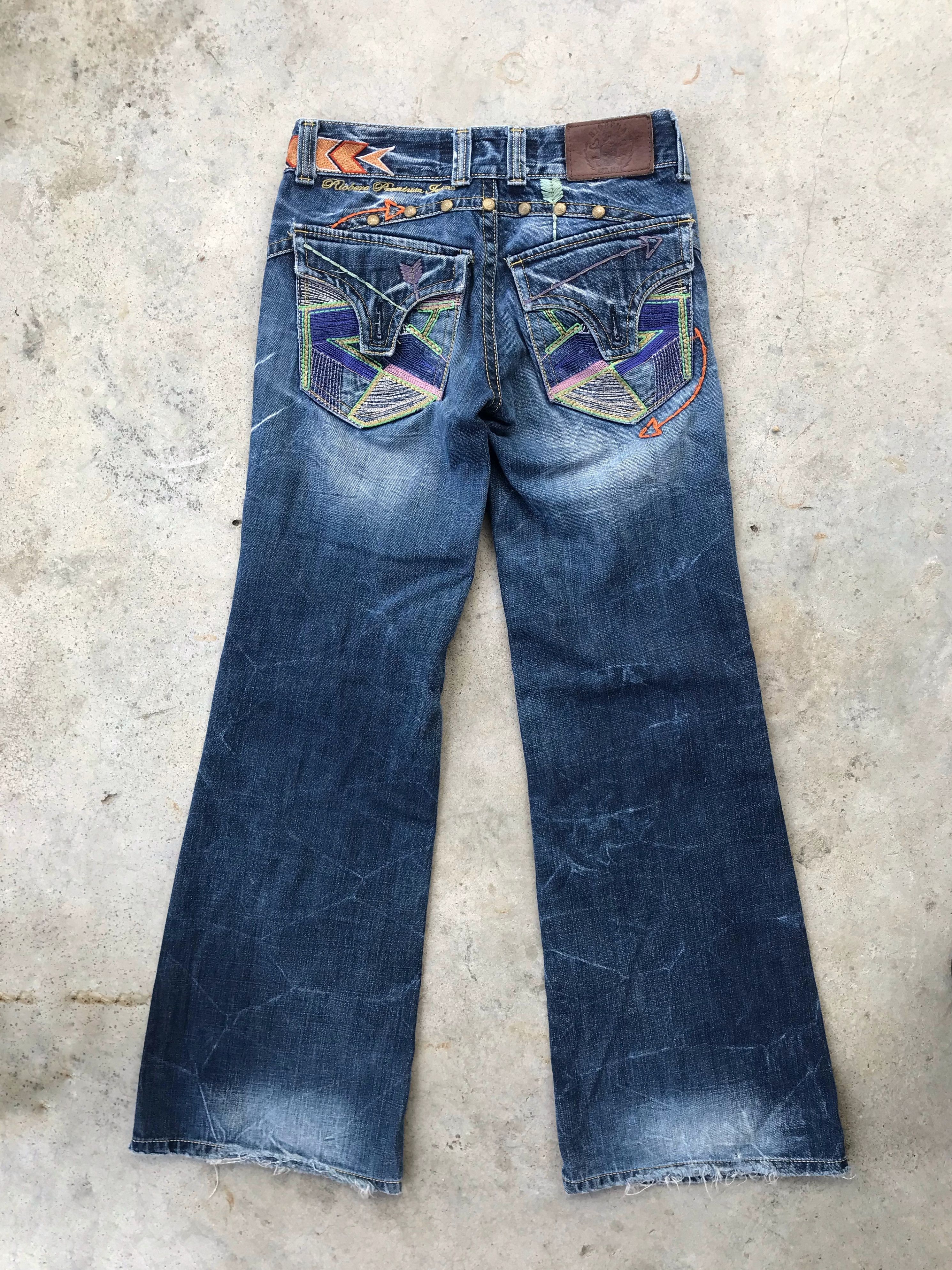 Hysteric Glamour Robera bootcut blue denim jeans Size 27" / US 4 / IT 40 - 6 Thumbnail
