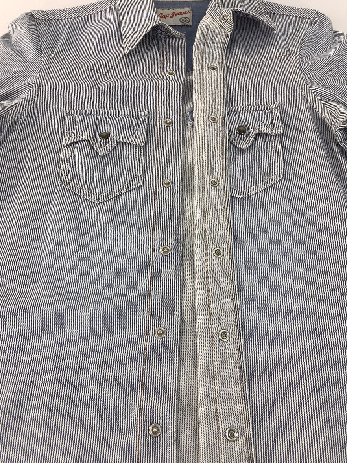 Gap × Vintage Vintage Gap Jeans 1969 Snap Button design Size US M / EU 48-50 / 2 - 5 Thumbnail