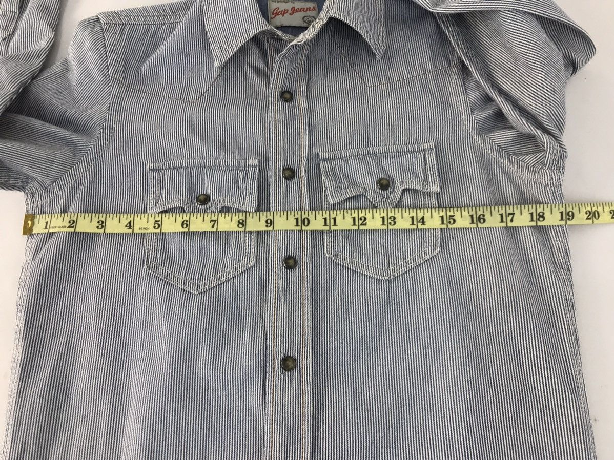 Gap × Vintage Vintage Gap Jeans 1969 Snap Button design Size US M / EU 48-50 / 2 - 10 Thumbnail