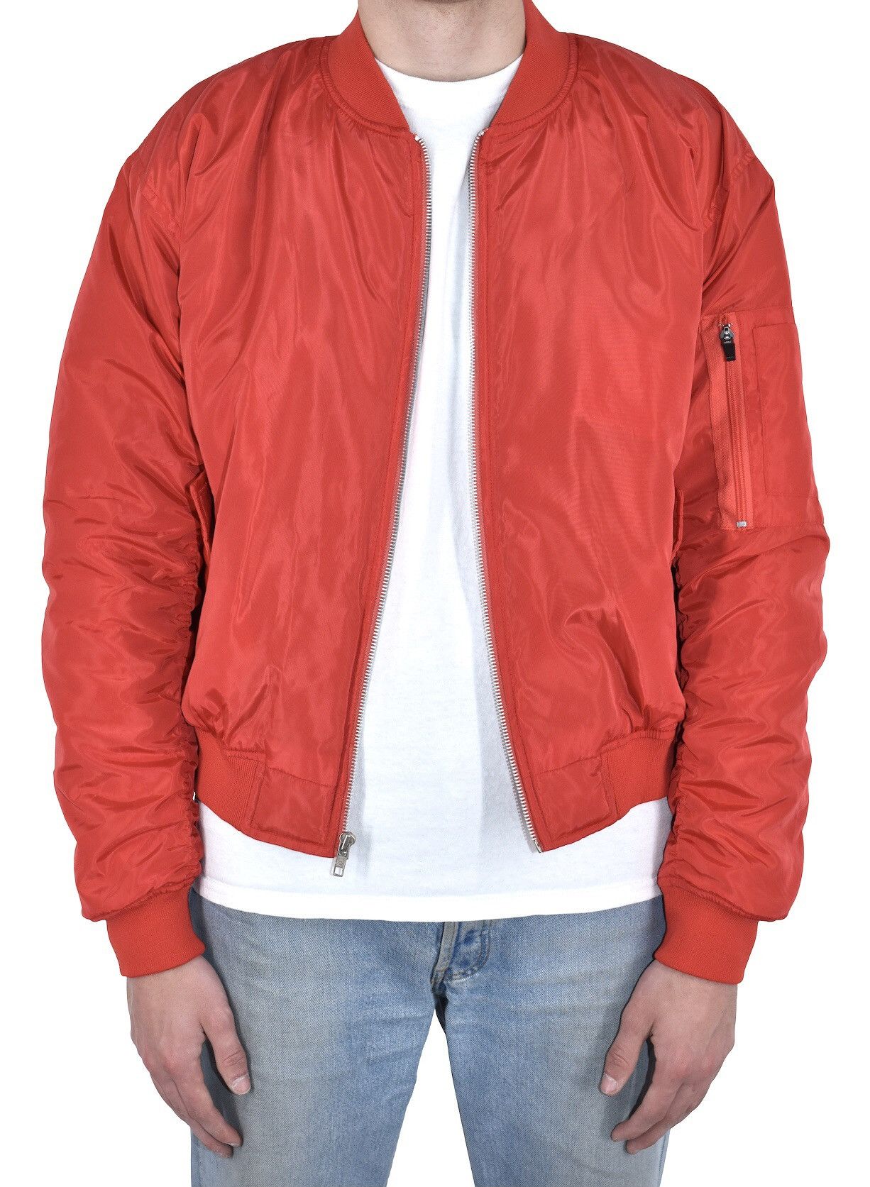 Other Nylon Bomber Jacket Red Size US S / EU 44-46 / 1 - 1 Thumbnail