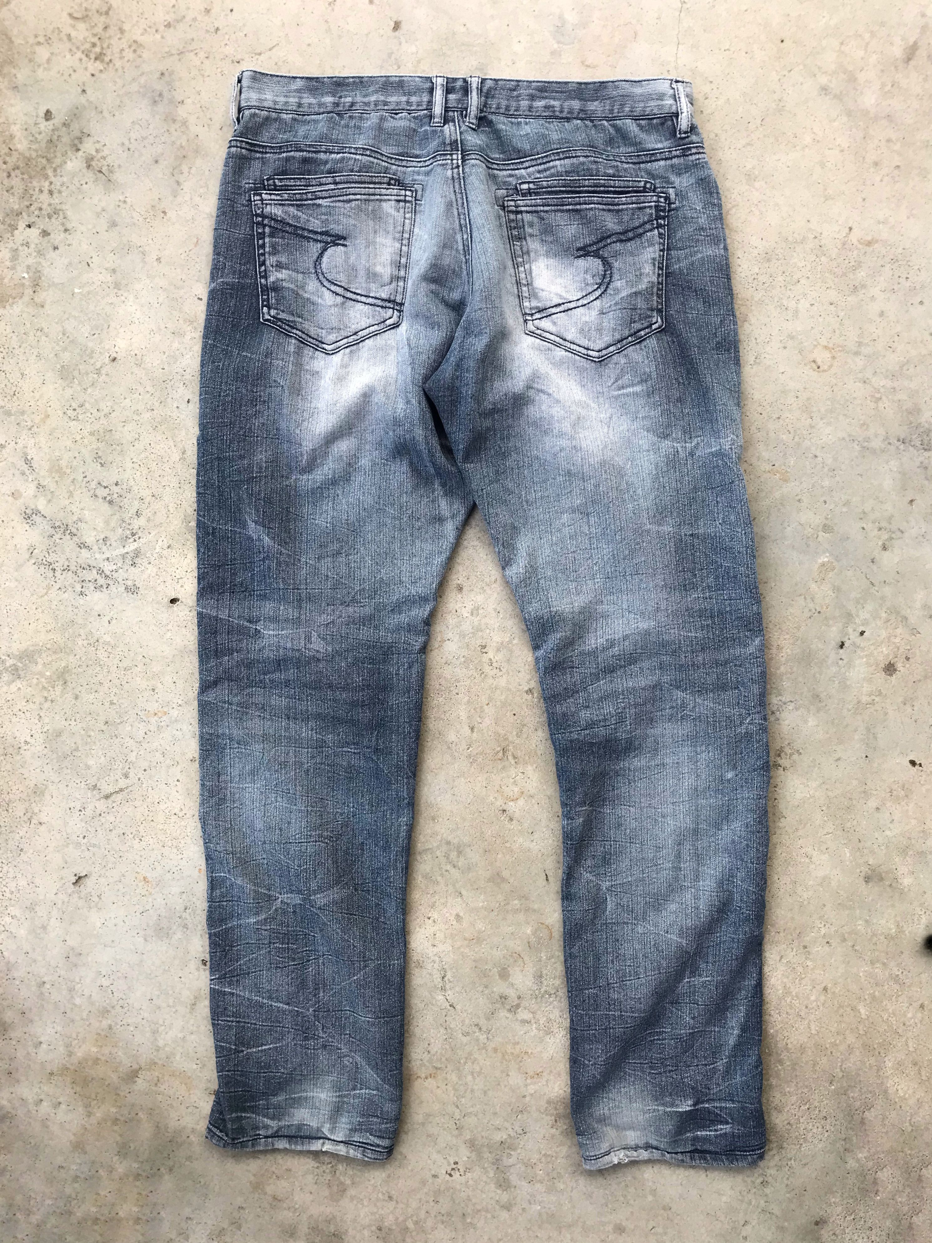 Issey Miyake Semanticdesign light wash denim jeans Size 34" / US 12 / IT 48 - 4 Thumbnail