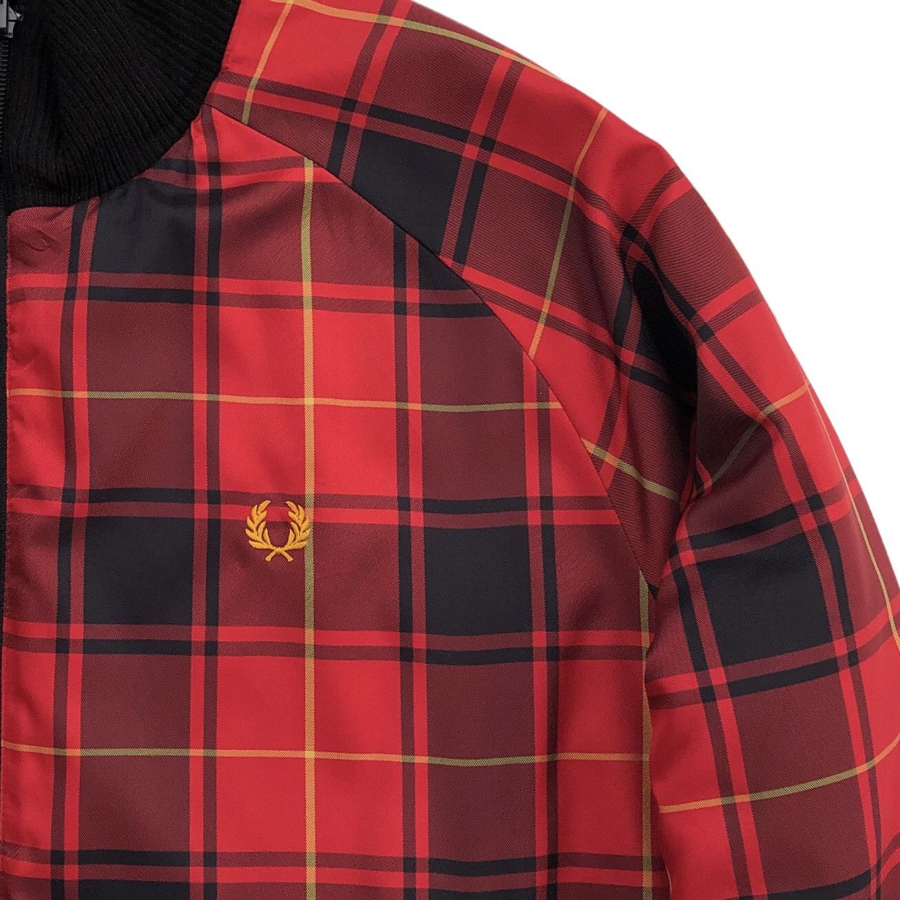 Fred Perry Fred Perry Tartan Design Embroidery Logo Reversible Jacket Size US M / EU 48-50 / 2 - 8 Thumbnail