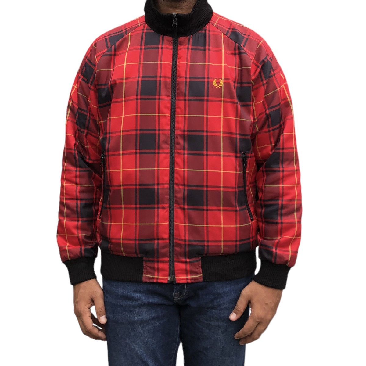 Fred Perry Fred Perry Tartan Design Embroidery Logo Reversible Jacket Size US M / EU 48-50 / 2 - 1 Thumbnail