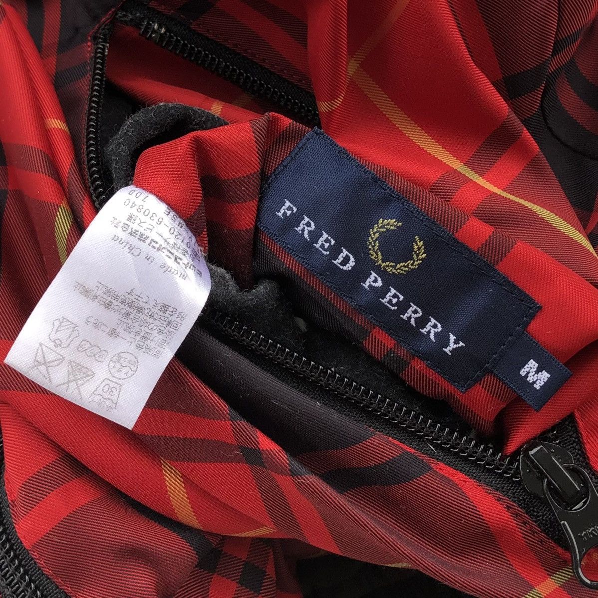 Fred Perry Fred Perry Tartan Design Embroidery Logo Reversible Jacket Size US M / EU 48-50 / 2 - 12 Thumbnail